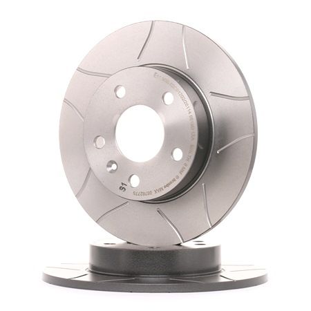 Bremsscheibe Bremsscheibendicke: 10mm, Lochanzahl: 5, Ø: 264mm mit OEM-Nummer 95526658
