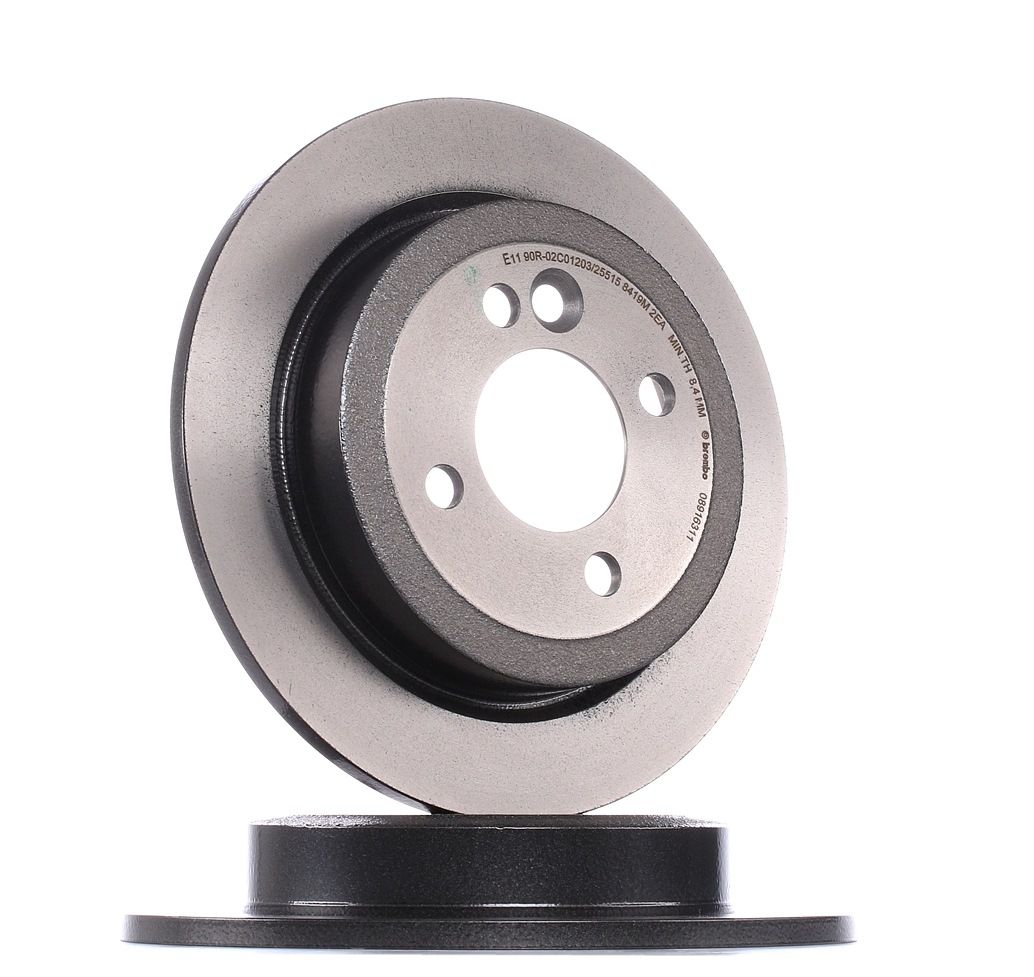 BREMBO Disques De Frein 08.9163.11 Frein à Disque,Disque de frein MINI,MINI R50, R53,MINI R56,MINI D
