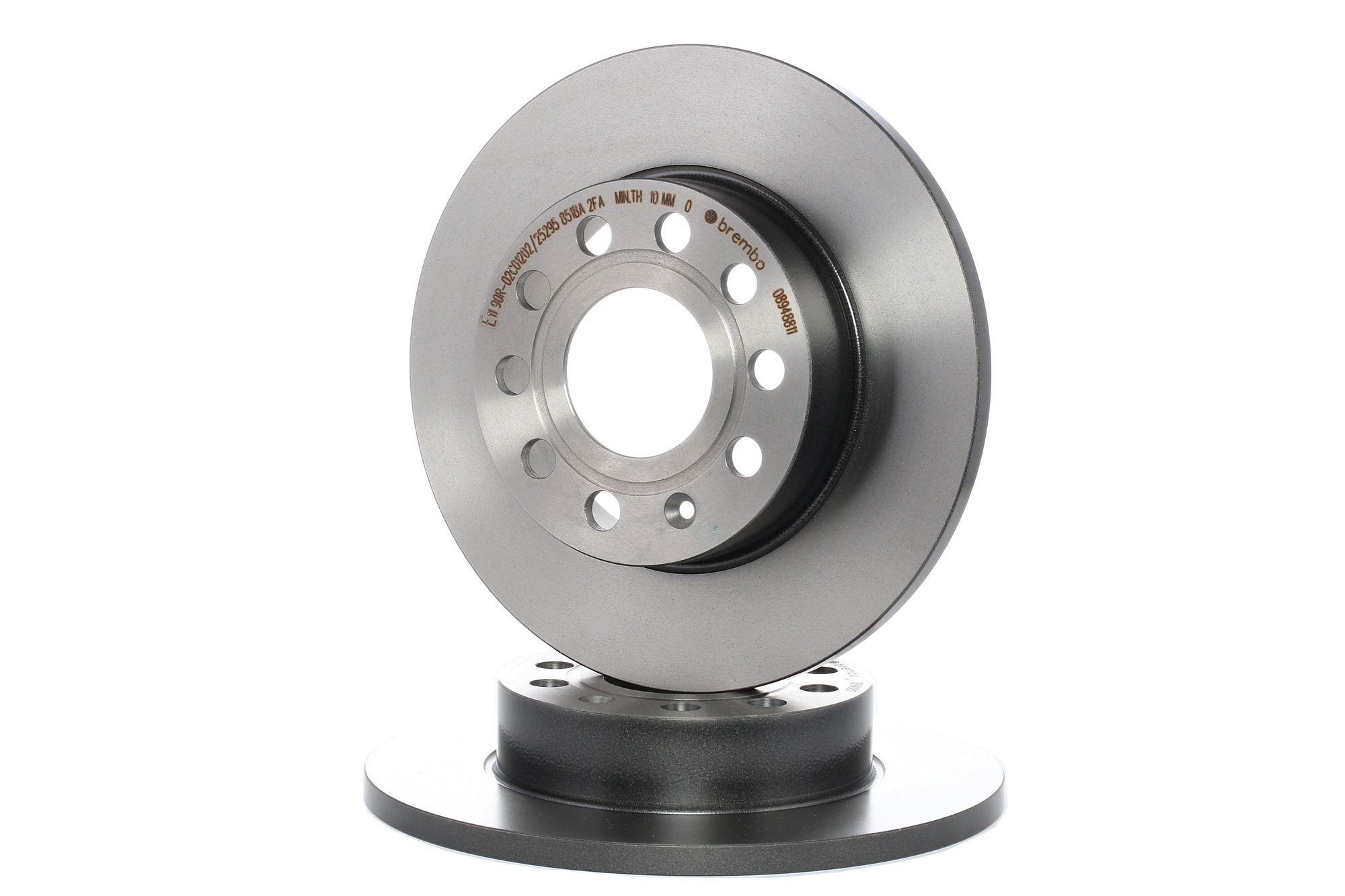 BREMBO Disques De Frein 08.9488.11 Frein à Disque,Disque de frein VW,SKODA,AUDI,GOLF V 1K1,TOURAN 1T