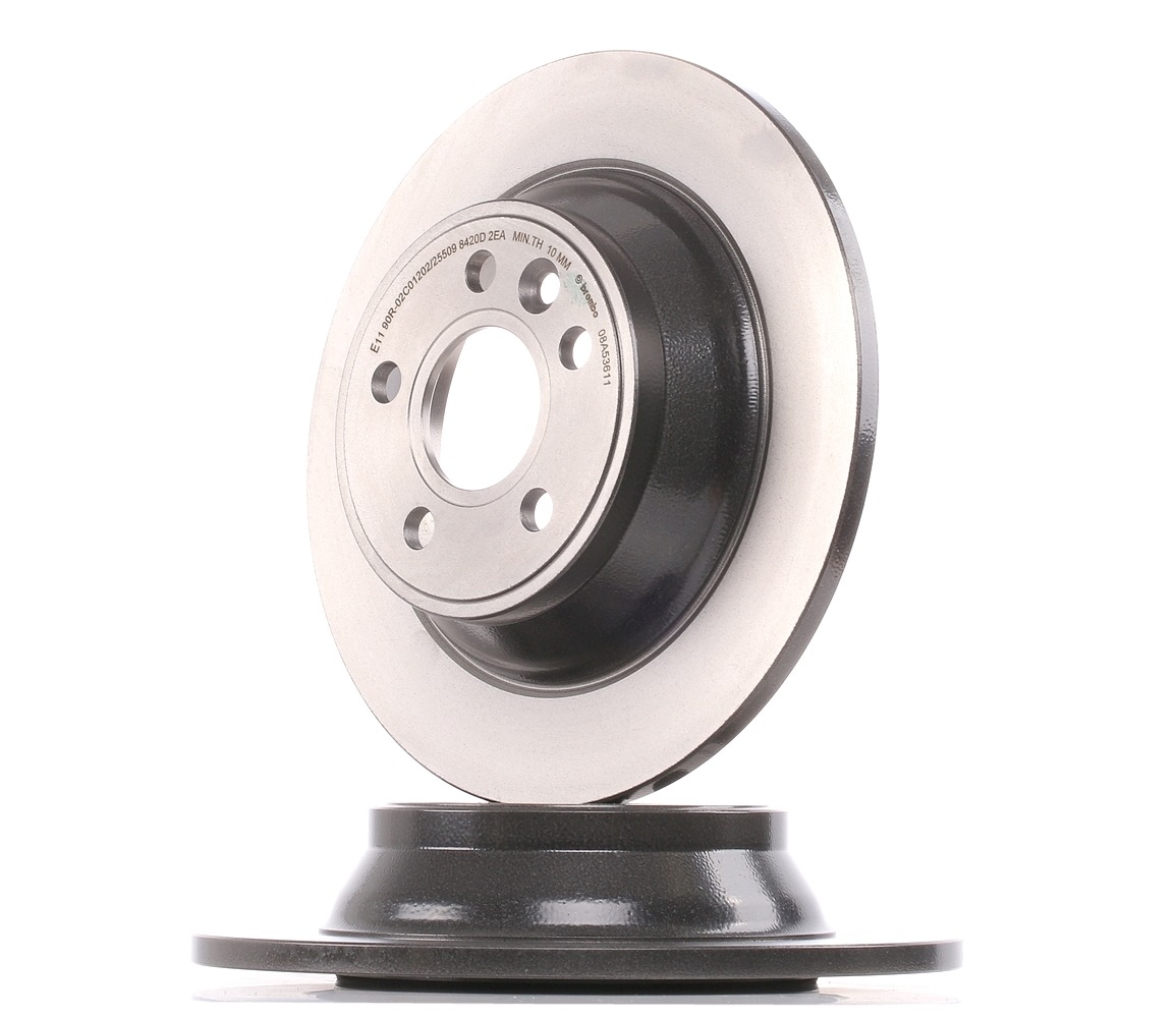 BREMBO Disques De Frein 08.A536.11 Frein à Disque,Disque de frein VOLVO,XC70 II,S80 II AS,V70 III BW