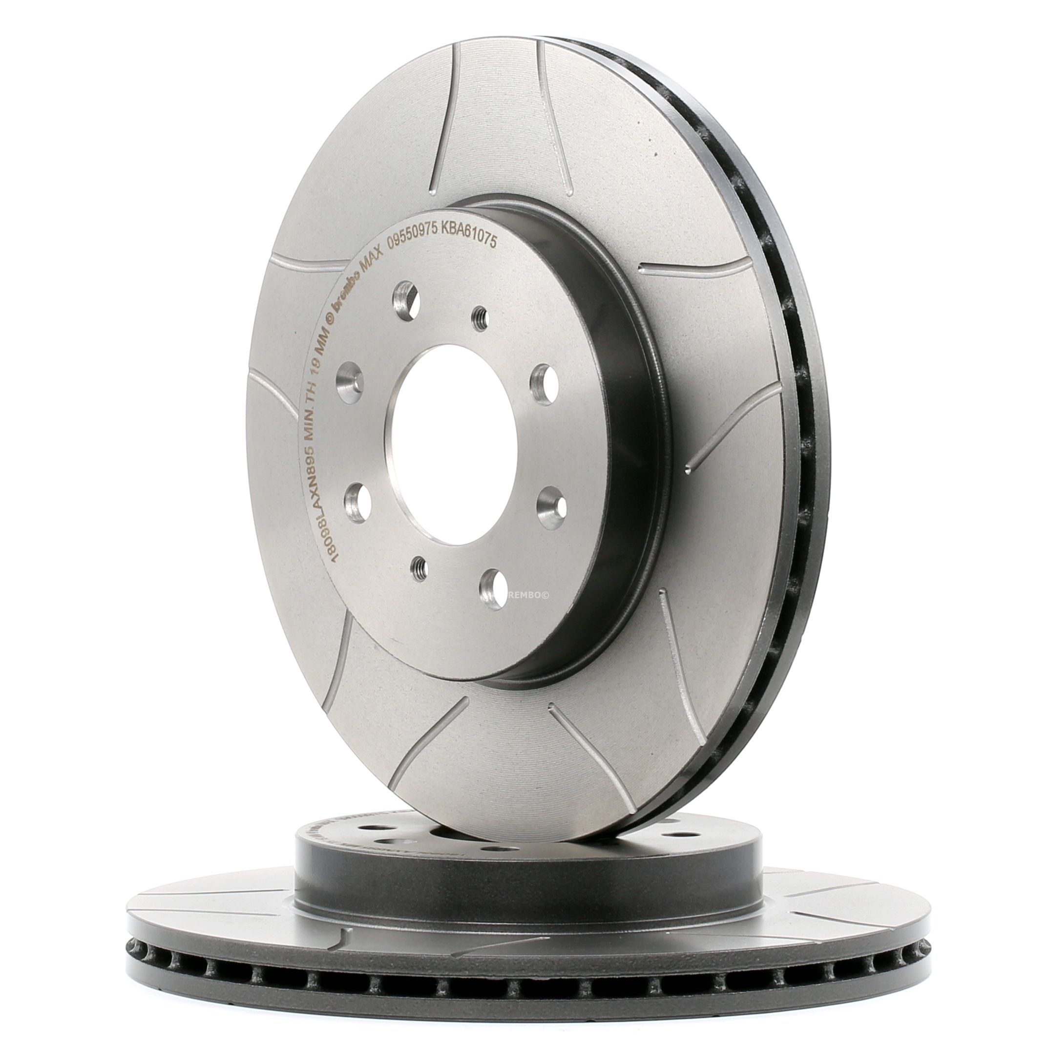 BREMBO Disques De Frein 09.5509.75 Frein à Disque,Disque de frein HONDA,MG,ROVER,CIVIC VI Hatchback
