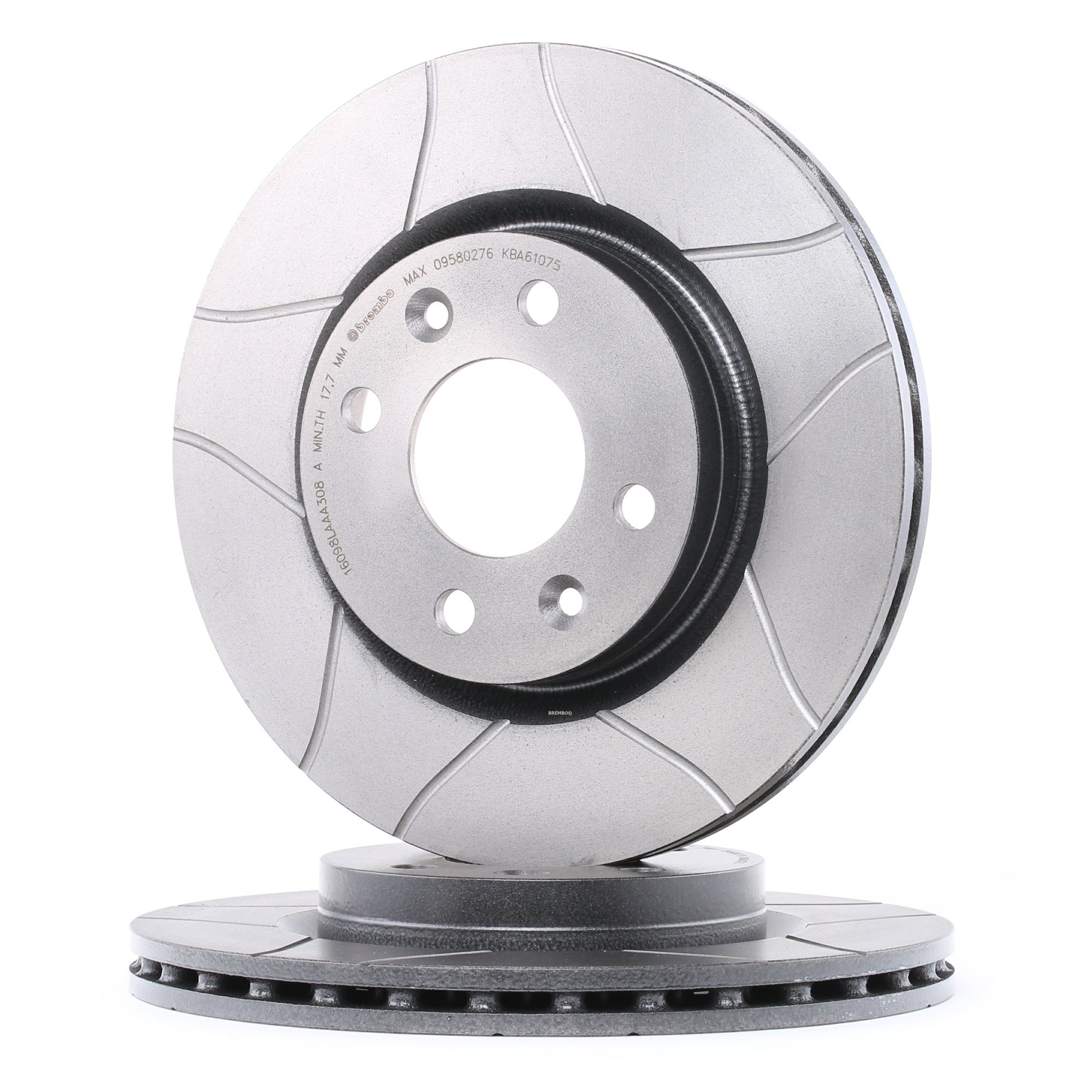 2 Piezas Brembo 09.5745.76 Max Line Disco de Freno