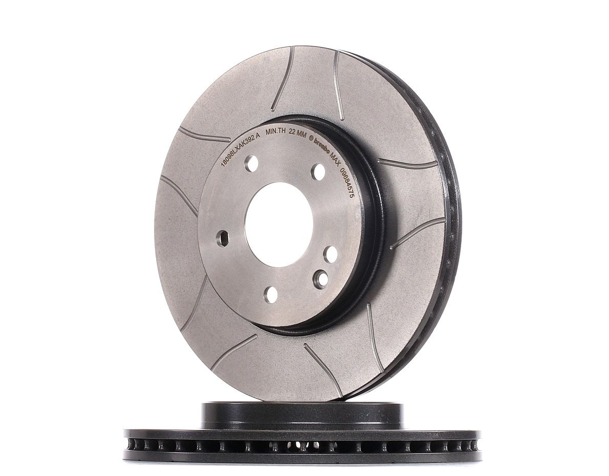 BREMBO Disques De Frein 09.6845.75 Frein à Disque,Disque de frein MERCEDES-BENZ,CLASE E W210,CLASE C