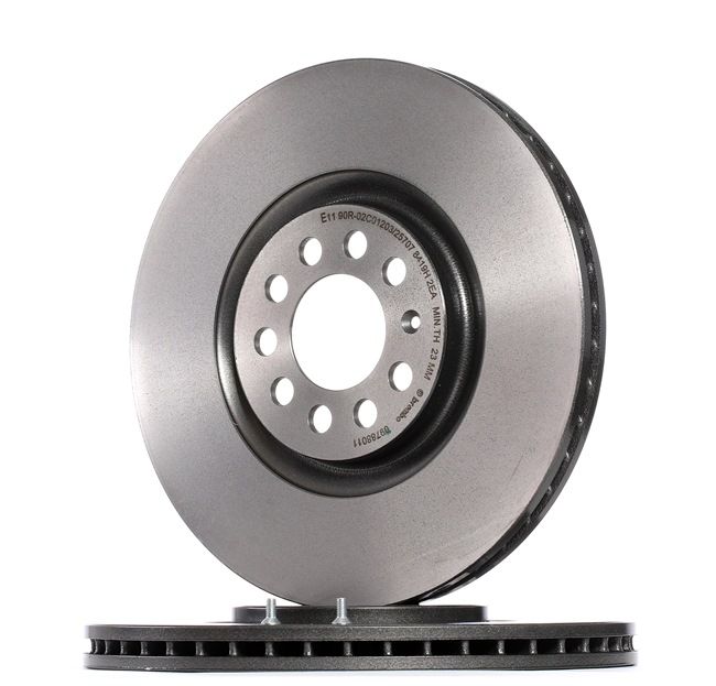 Bremsscheibe Bremsscheibendicke: 25mm, Lochanzahl: 5, Ø: 312mm mit OEM-Nummer 8N0.615.301A