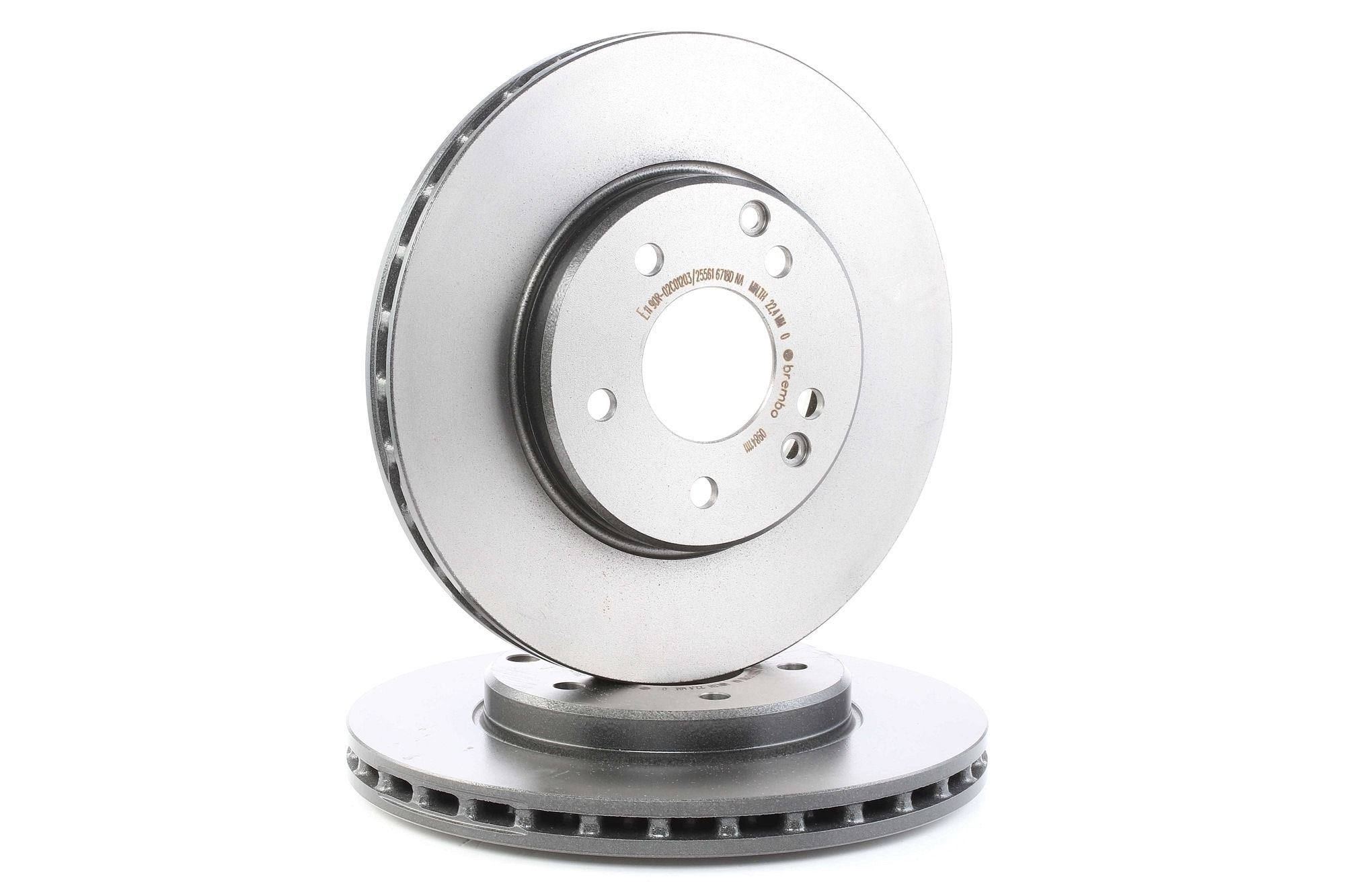 BREMBO Disques De Frein 09.8411.11 Frein à Disque,Disque de frein MERCEDES-BENZ,CLASE C W203,CLASE C