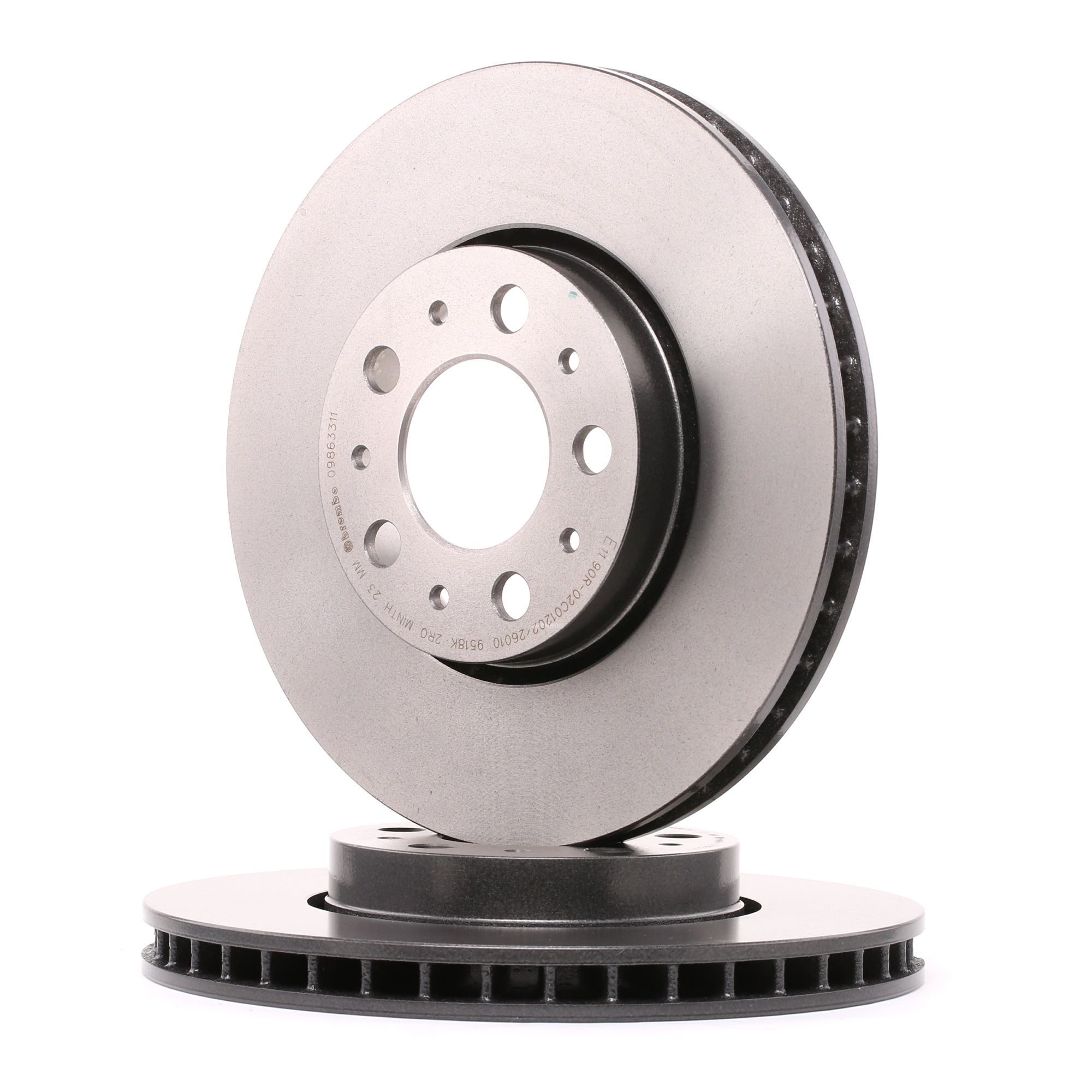 BREMBO Disques De Frein 09.8633.11 Frein à Disque,Disque de frein VOLVO,S60 I,V70 II SW,S80 I TS, XY