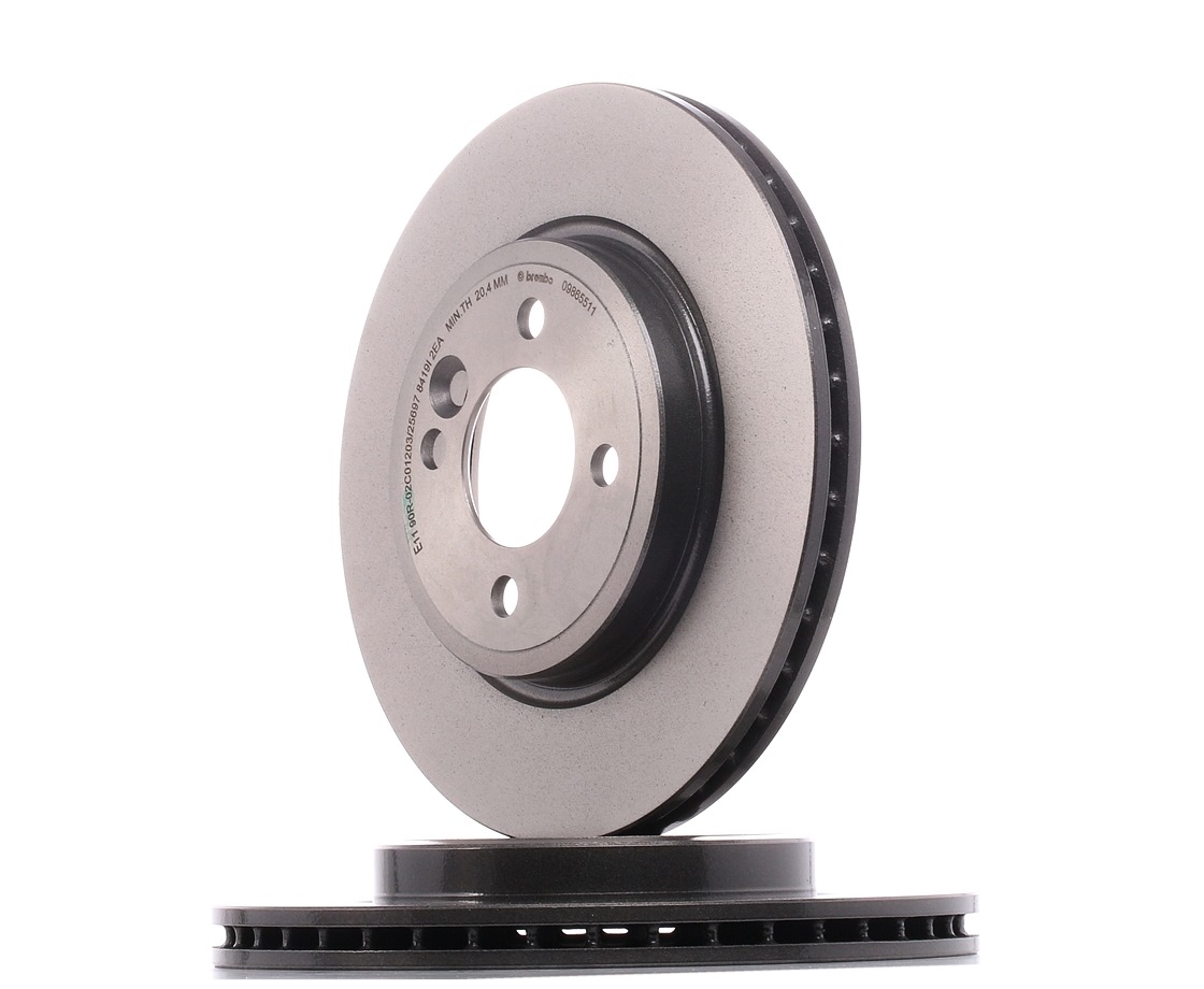 BREMBO Disques De Frein 09.8655.11 Frein à Disque,Disque de frein MINI,MINI R50, R53,MINI Descapotab
