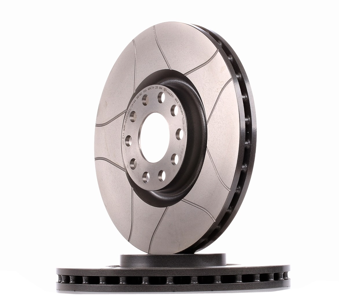 BREMBO Disques De Frein 09.8689.75 Frein à Disque,Disque de frein AUDI,A4 8D2, B5,A6 4B2, C5,A4 Avan
