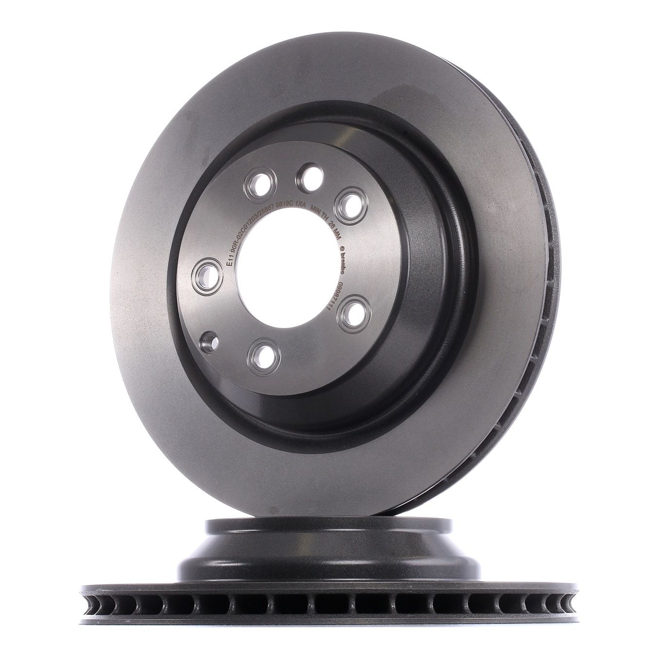 BREMBO Disques De Frein 09.9871.11 Frein à Disque,Disque de frein VW,AUDI,PORSCHE,TOUAREG 7LA, 7L6, 