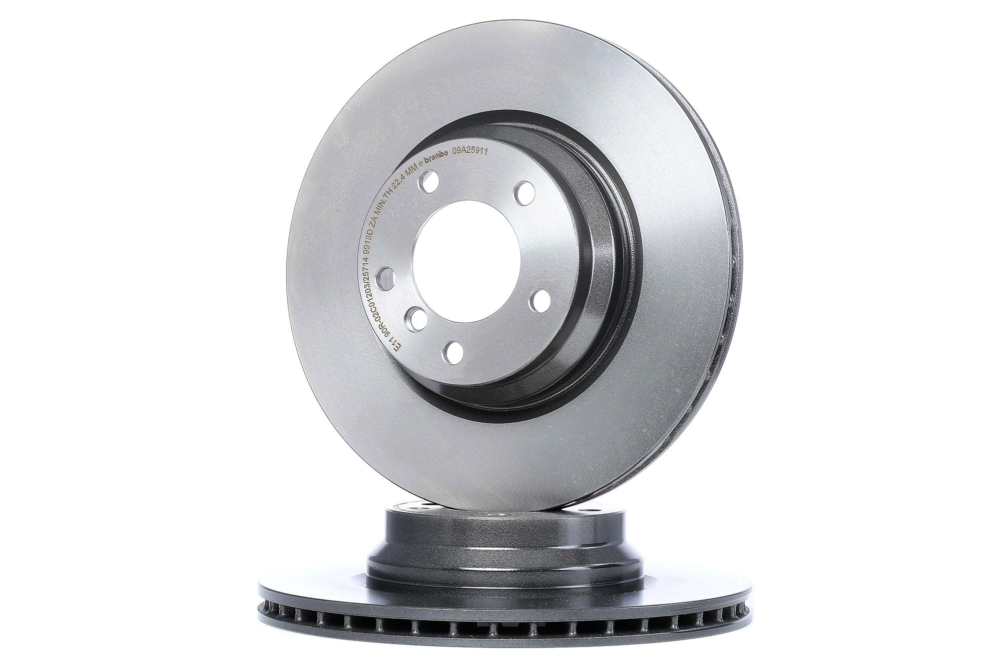 BREMBO Disques De Frein 09.A259.11 Frein à Disque,Disque de frein BMW,3 E90,1 E87,3 Touring E91,3 Co