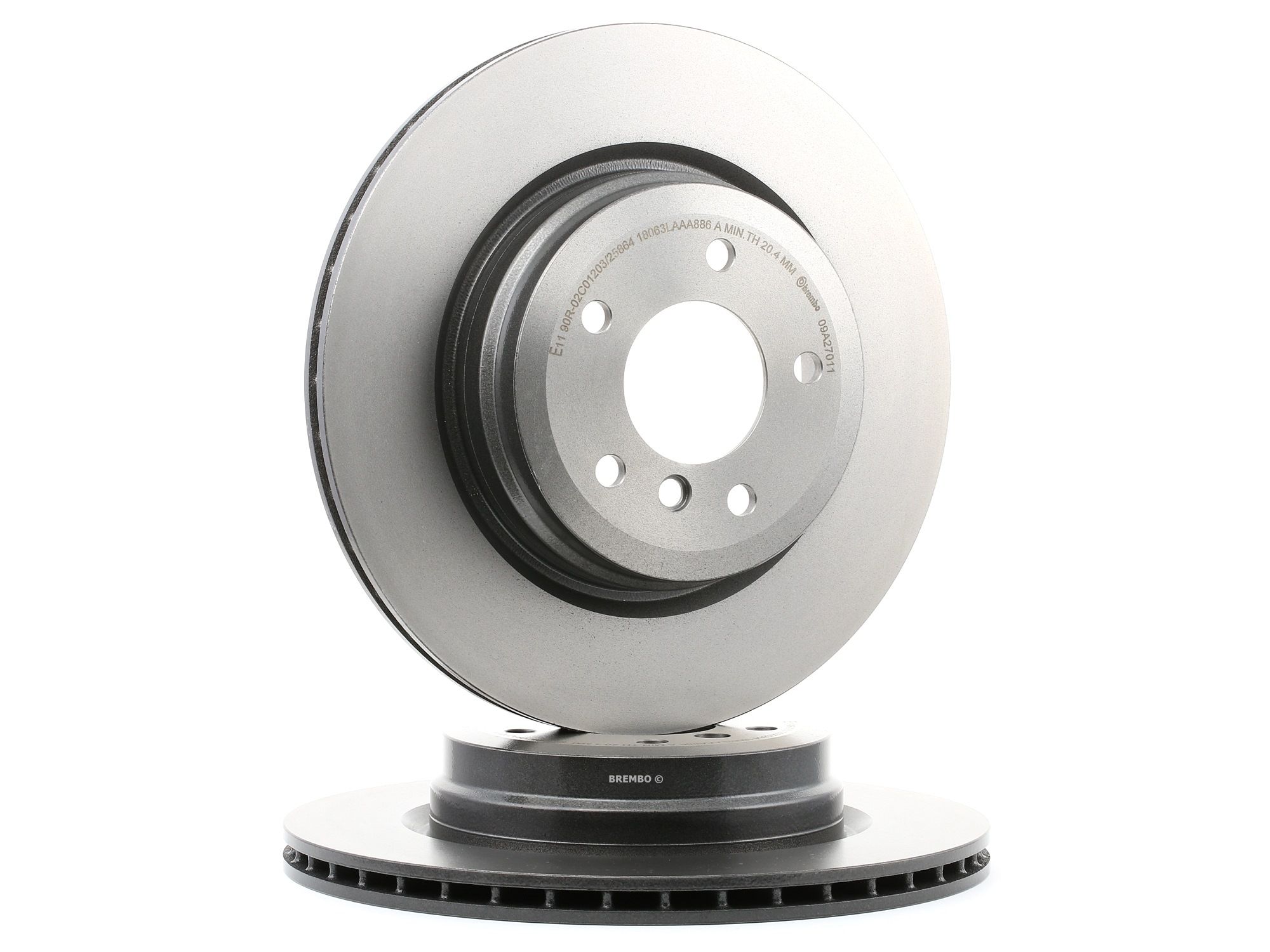 BREMBO Disques De Frein 09.A270.11 Frein à Disque,Disque de frein BMW,3 E90,3 Touring E91,3 Coupé E9