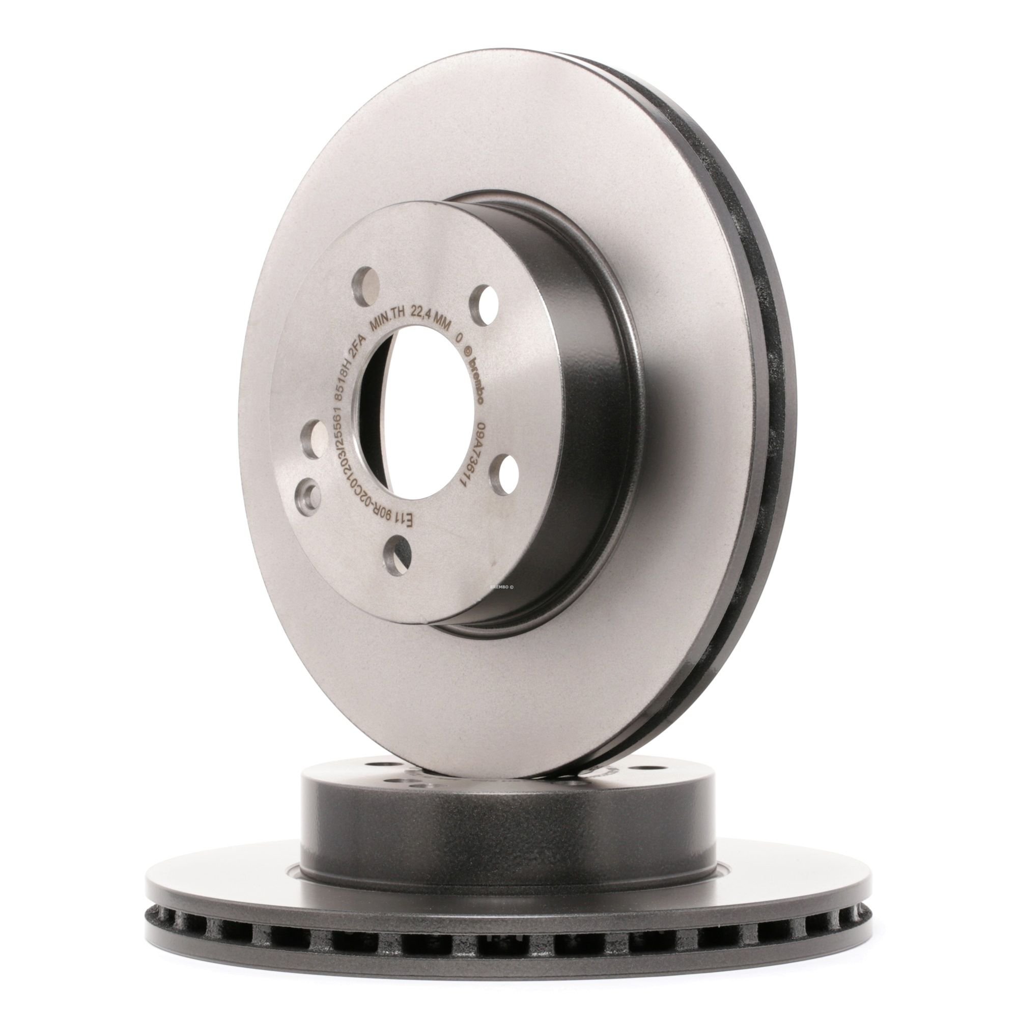 BREMBO Disques De Frein 09.A736.11 Frein à Disque,Disque de frein MERCEDES-BENZ,CLASE C W204,CLASE C