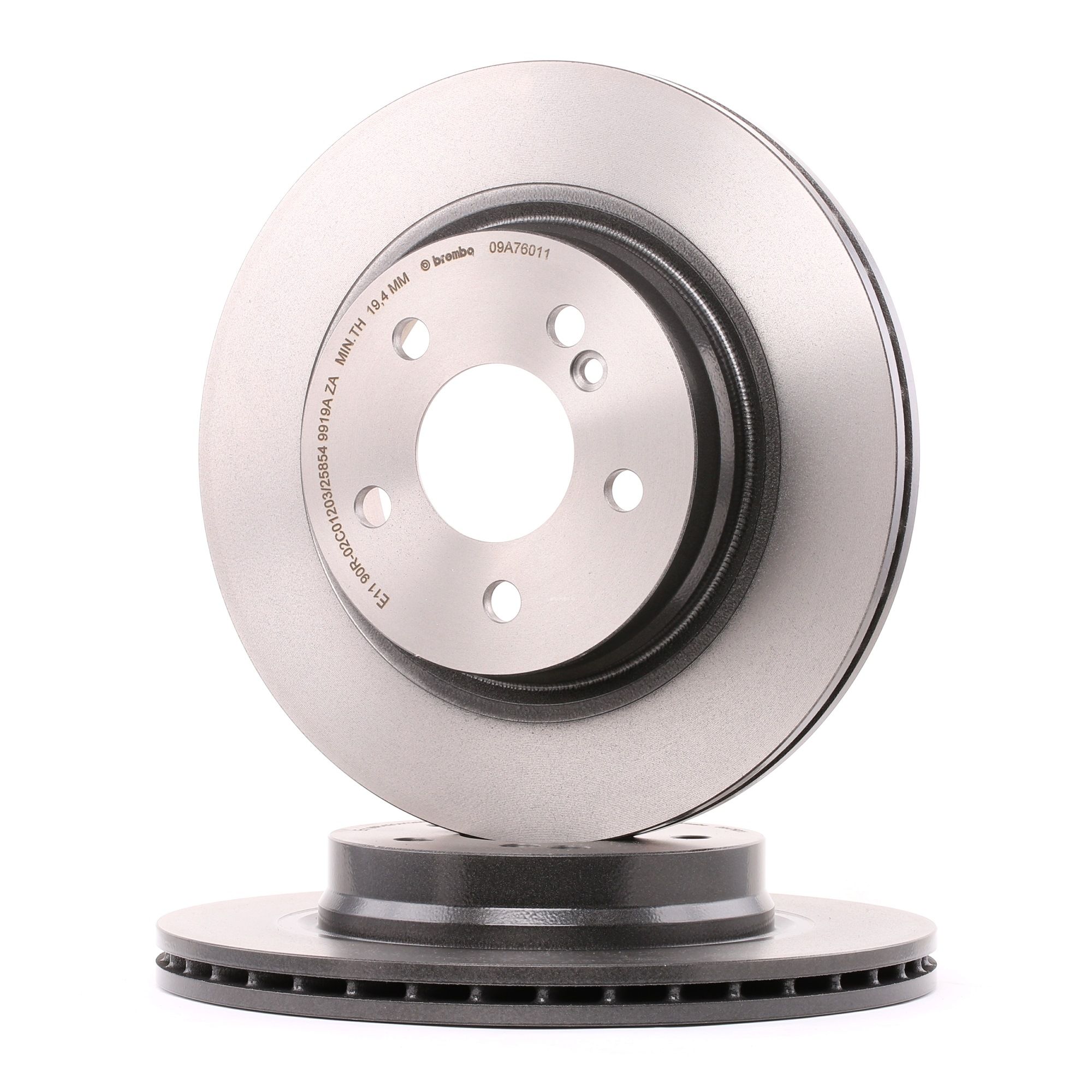 BREMBO Disques De Frein 09.A760.11 Frein à Disque,Disque de frein MERCEDES-BENZ,CLASE C W204,CLASE C