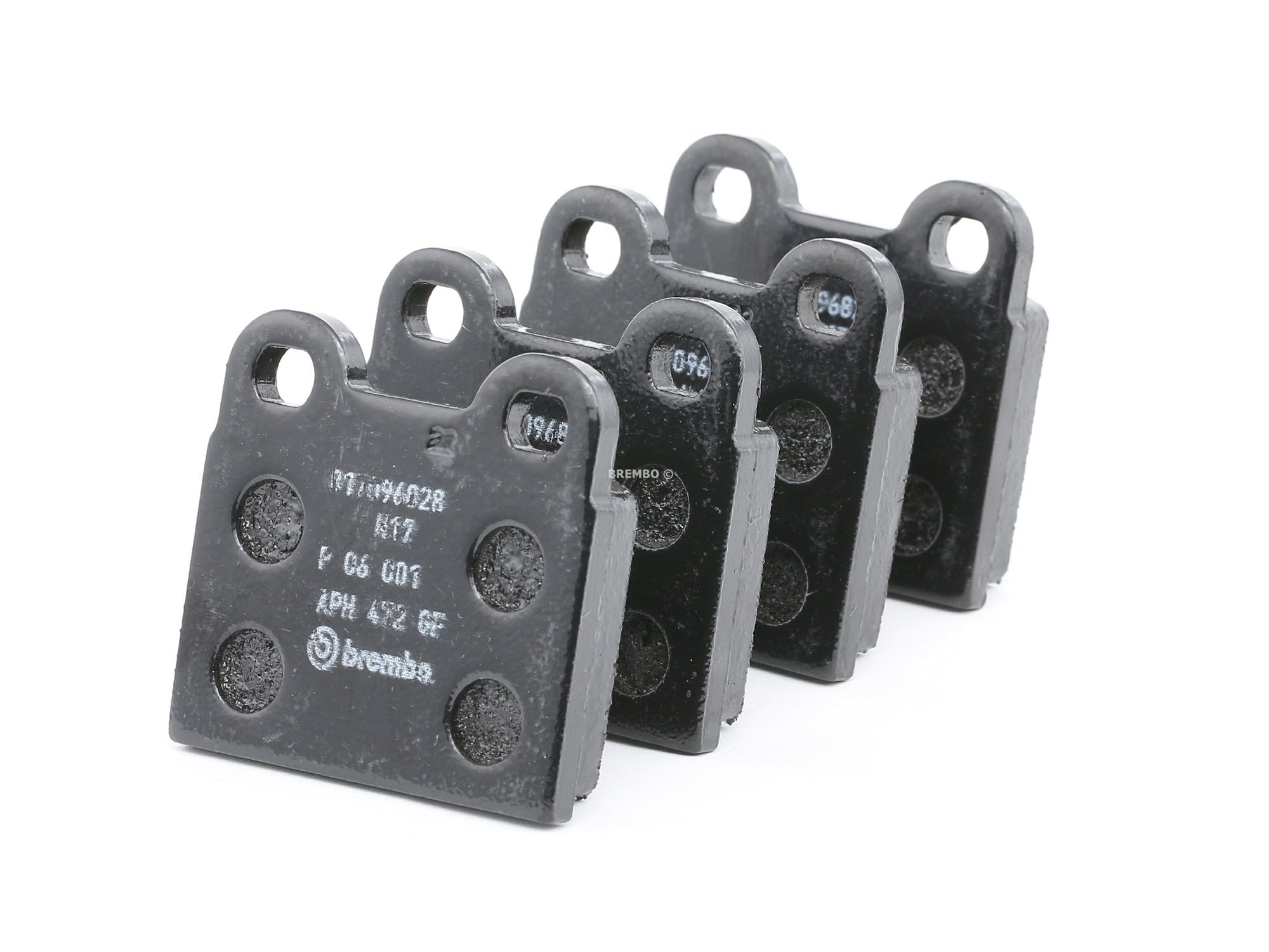 BREMBO Plaquettes De Frein P 06 001 Jeu De Plaquettes De Frein,Jeu de plaquettes de frein, frein à d