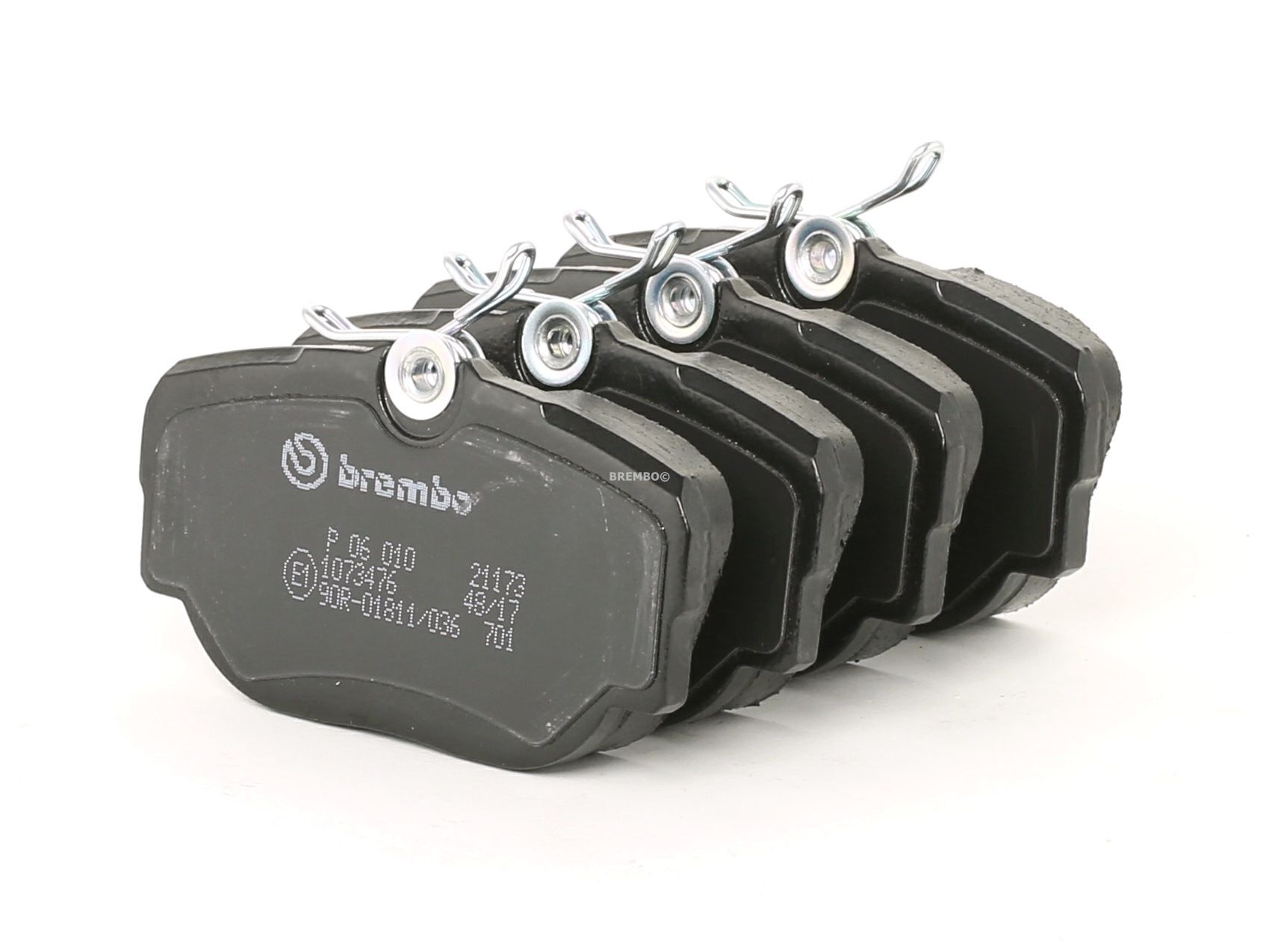 BREMBO Plaquettes De Frein P 06 010 Jeu De Plaquettes De Frein,Jeu de plaquettes de frein, frein à d