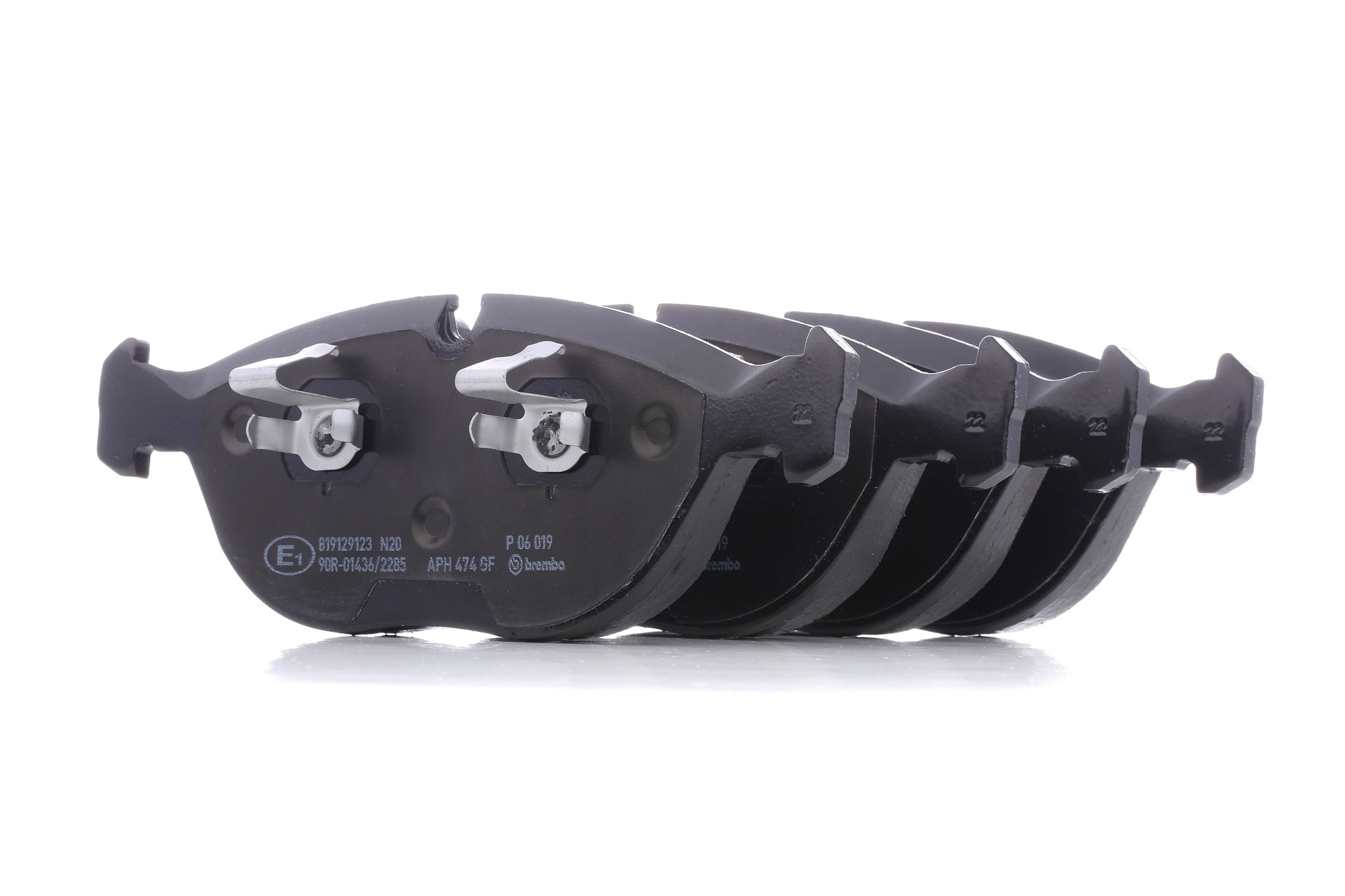 BREMBO Plaquettes De Frein P 06 019 Jeu De Plaquettes De Frein,Jeu de plaquettes de frein, frein à d