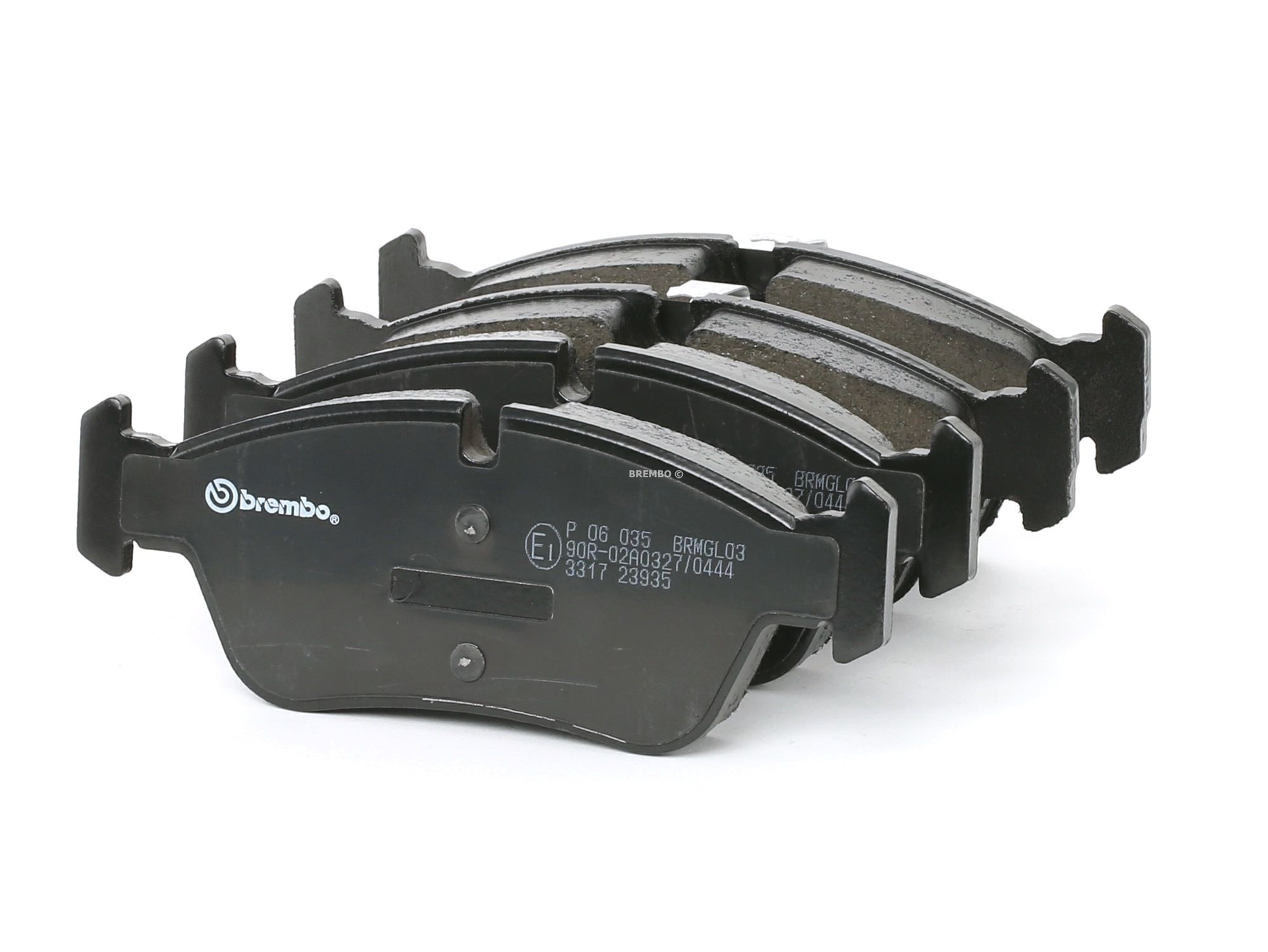 BREMBO Plaquettes De Frein P 06 035 Jeu De Plaquettes De Frein,Jeu de plaquettes de frein, frein à d