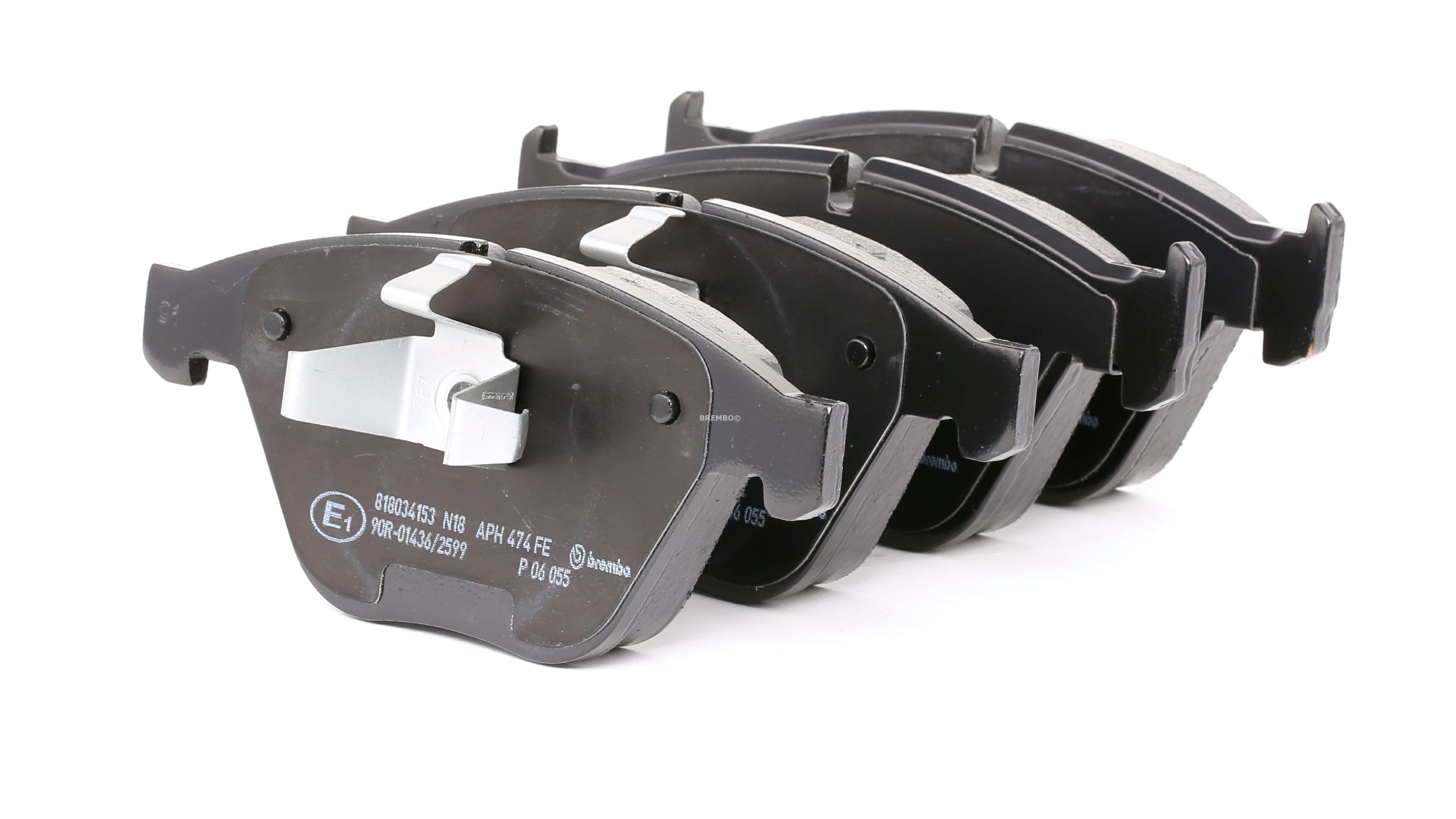 BREMBO Plaquettes De Frein P 06 055 Jeu De Plaquettes De Frein,Jeu de plaquettes de frein, frein à d