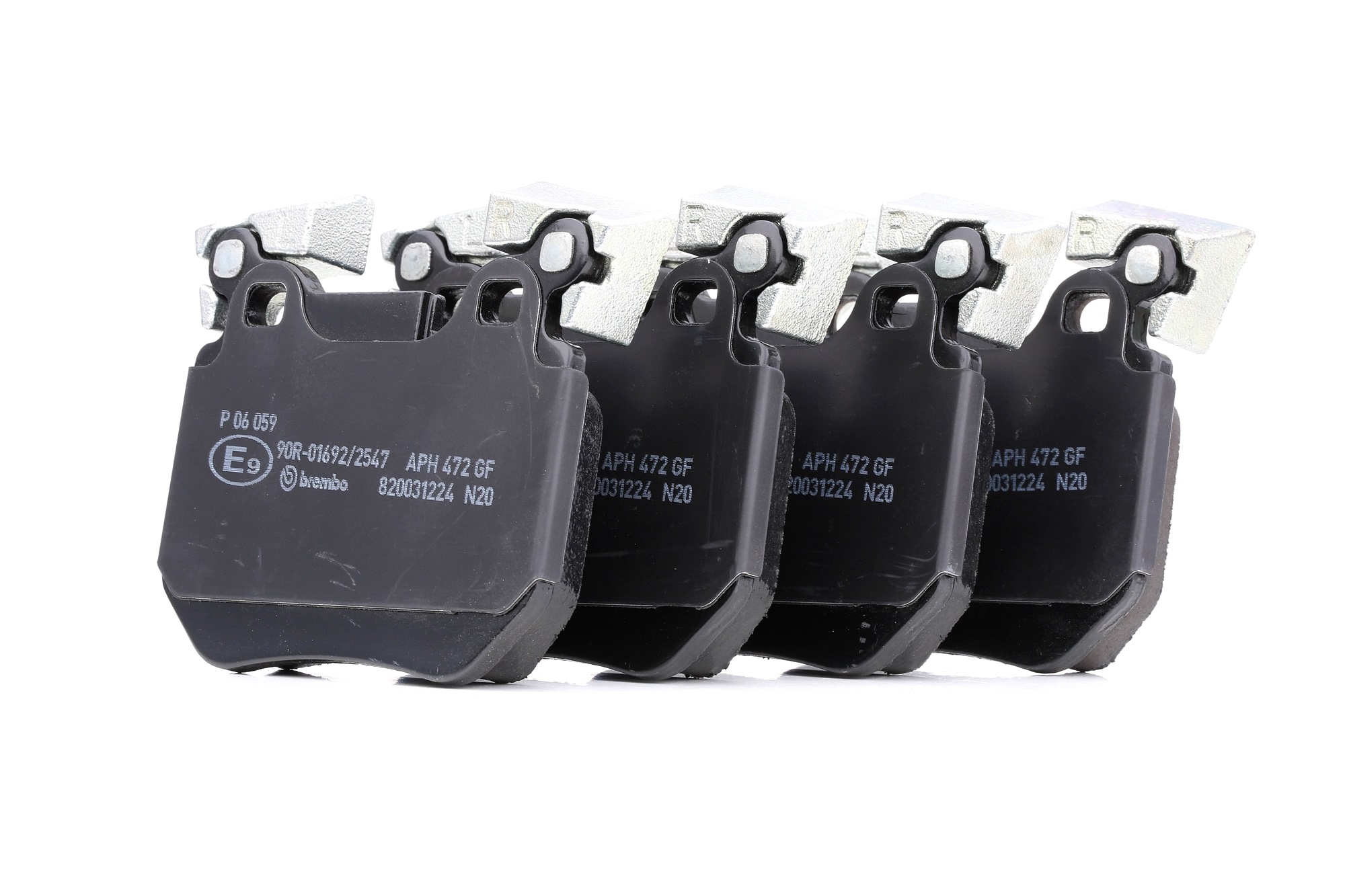 BREMBO Plaquettes De Frein PLAQUETTE DE FREIN DIRECTIONNELLE P 06 059 Jeu De Plaquettes De Frein,Jeu