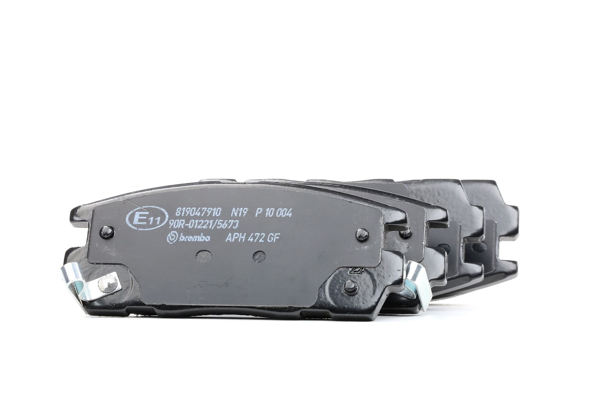 BREMBO Plaquettes De Frein P 10 004 Jeu De Plaquettes De Frein,Jeu de plaquettes de frein, frein à d