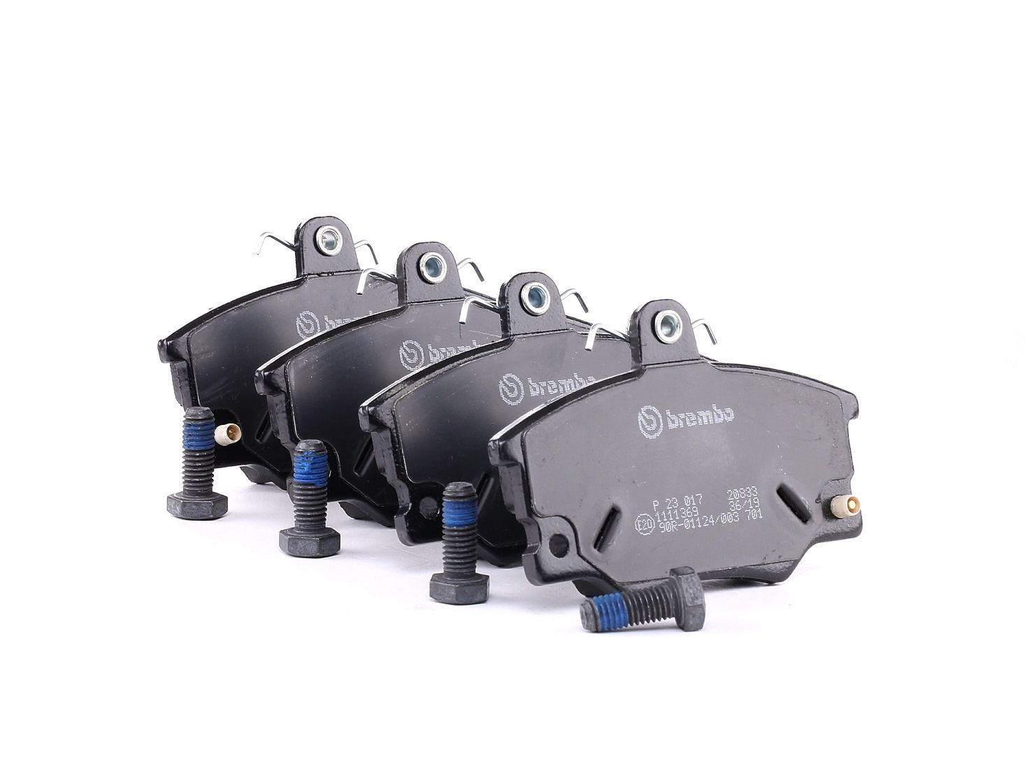 BREMBO Plaquettes De Frein P 23 017 Jeu De Plaquettes De Frein,Jeu de plaquettes de frein, frein à d