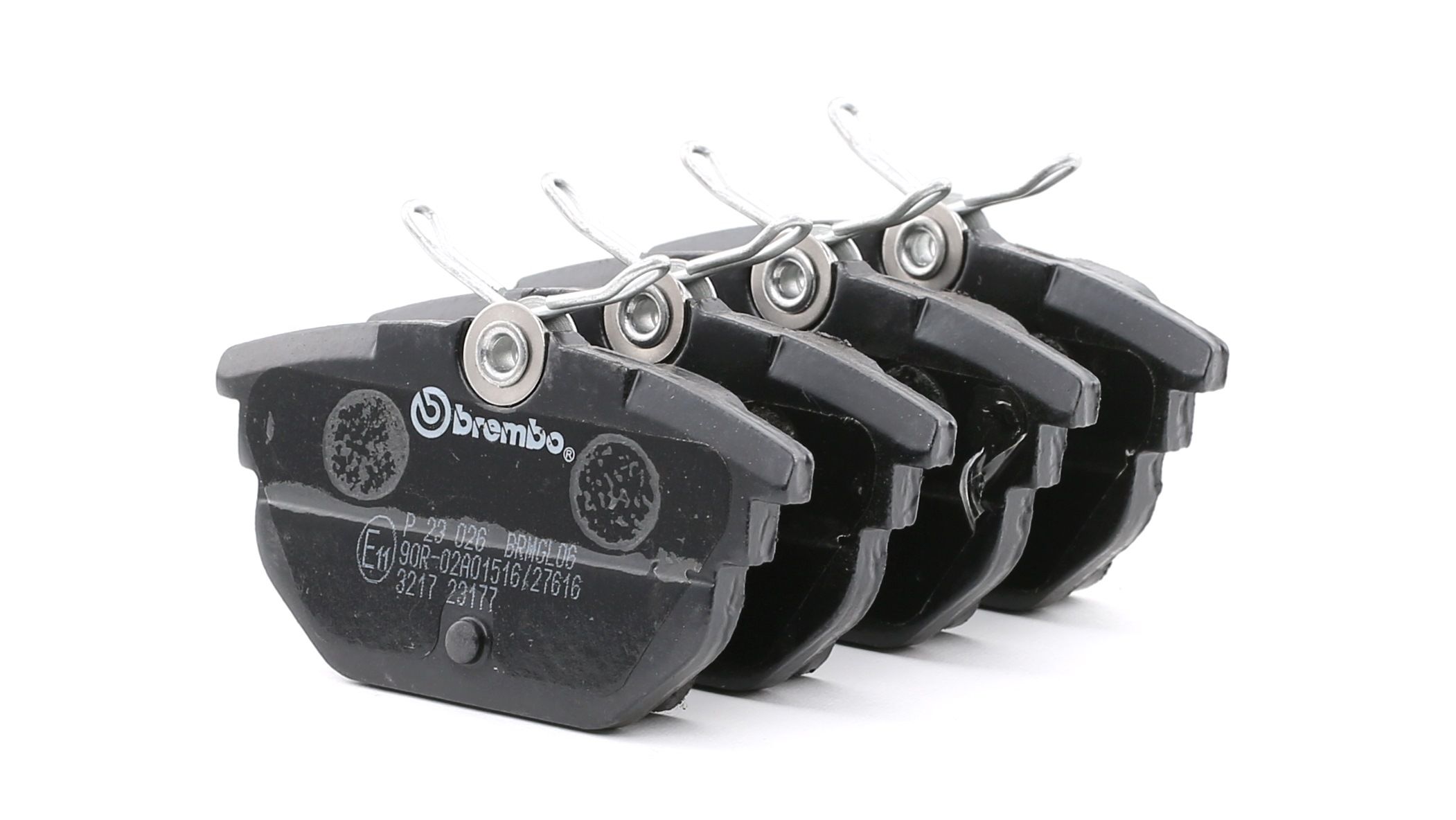 BREMBO Plaquettes De Frein P 23 026 Jeu De Plaquettes De Frein,Jeu de plaquettes de frein, frein à d