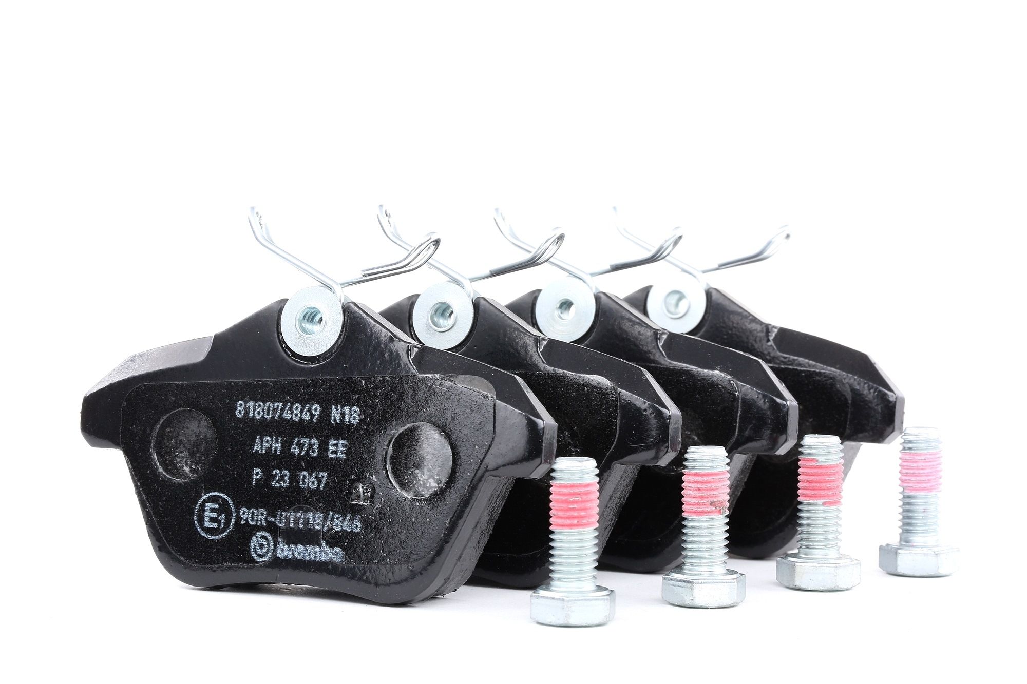 BREMBO Plaquettes De Frein P 23 067 Jeu De Plaquettes De Frein,Jeu de plaquettes de frein, frein à d