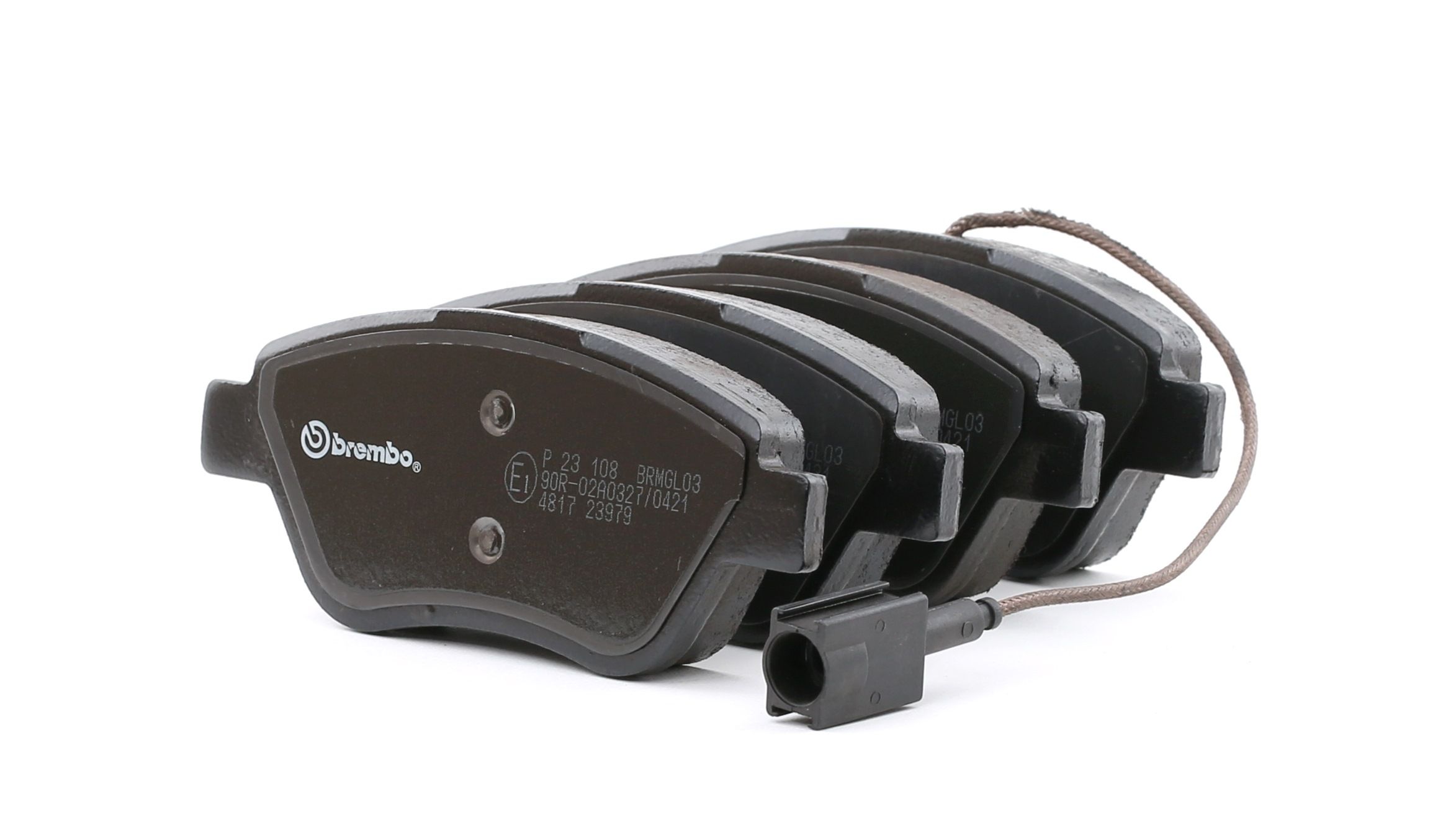 BREMBO Plaquettes De Frein P 23 108 Jeu De Plaquettes De Frein,Jeu de plaquettes de frein, frein à d