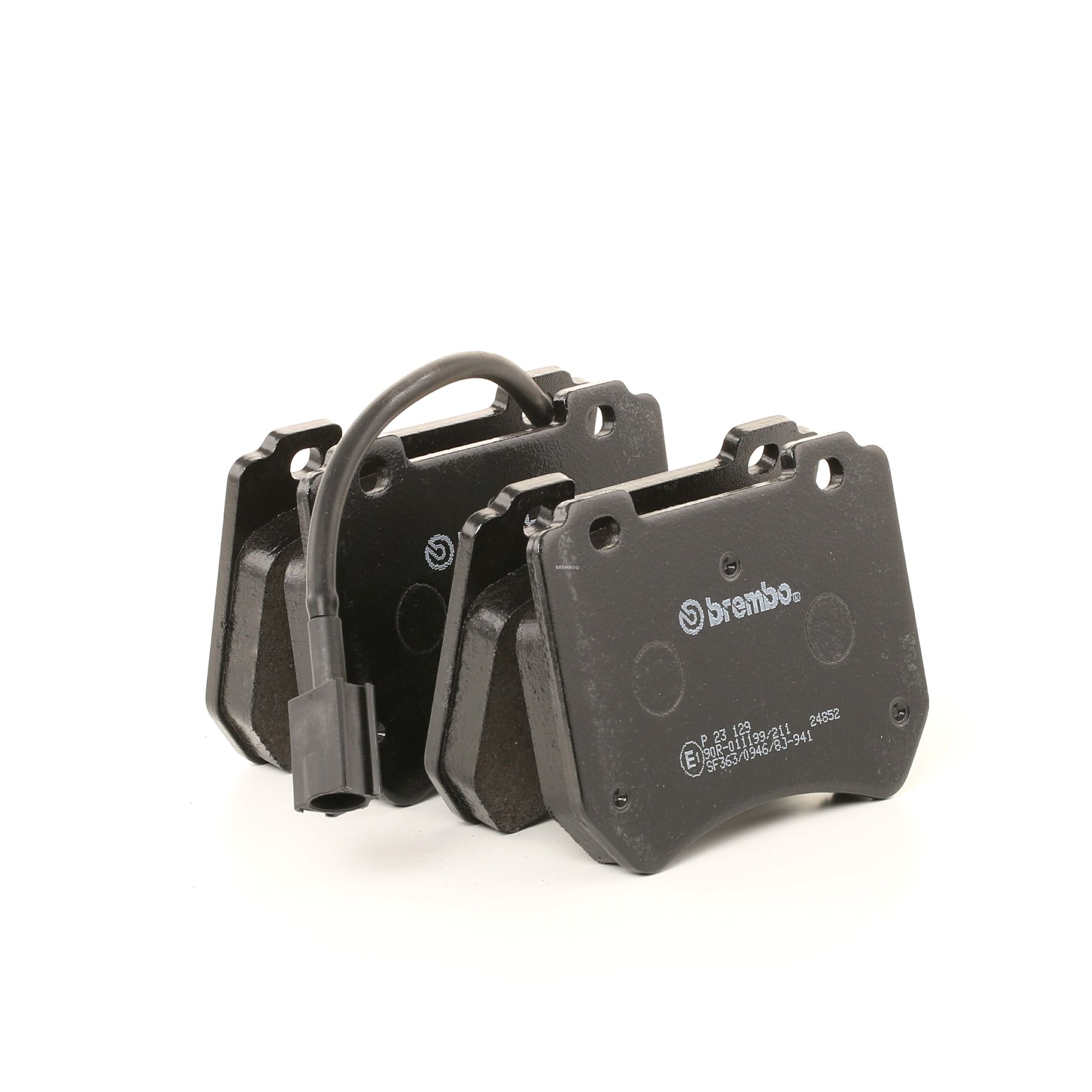 BREMBO Plaquettes De Frein P 23 129 Jeu De Plaquettes De Frein,Jeu de plaquettes de frein, frein à d