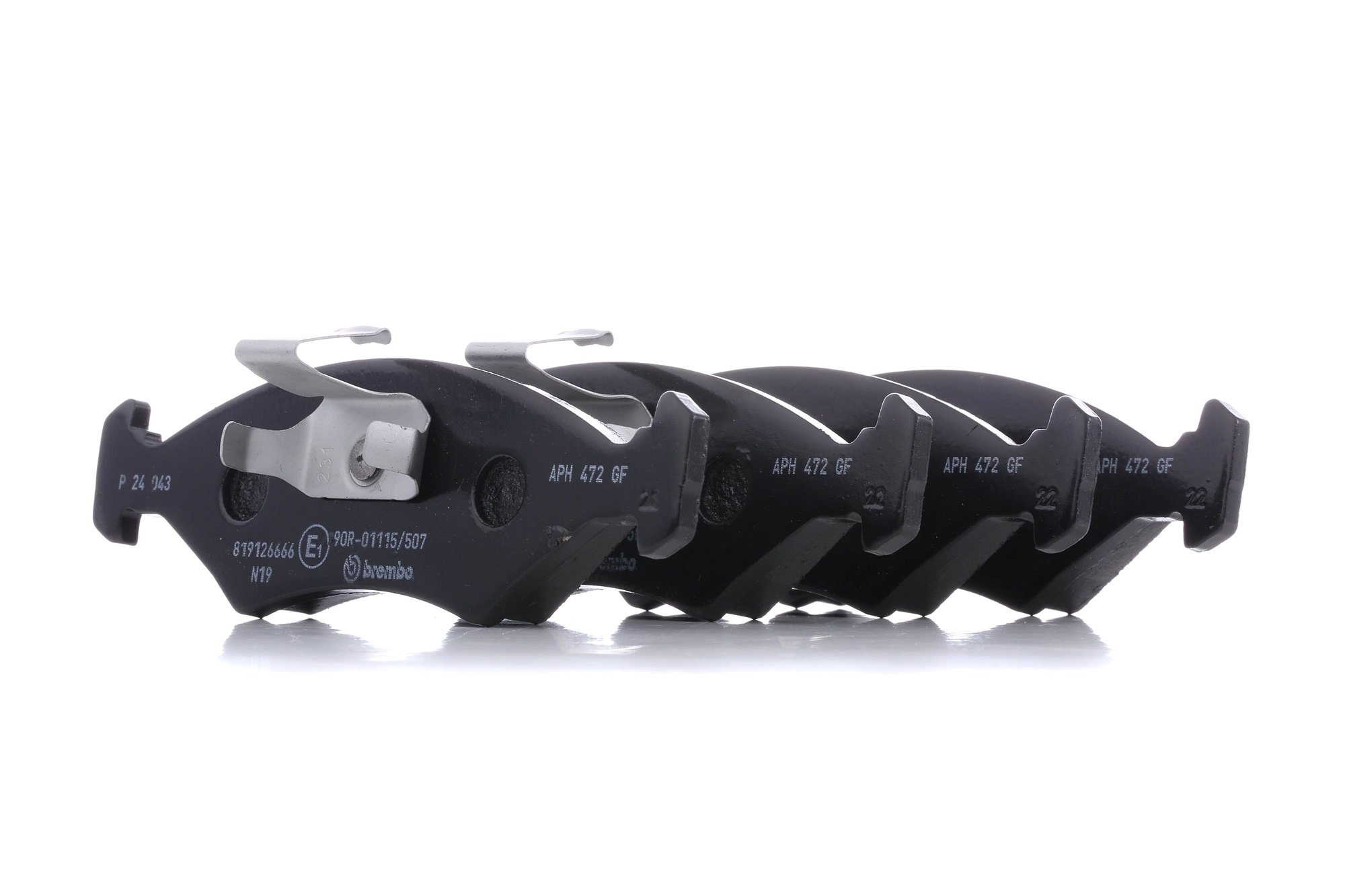 BREMBO Plaquettes De Frein P 24 043 Jeu De Plaquettes De Frein,Jeu de plaquettes de frein, frein à d