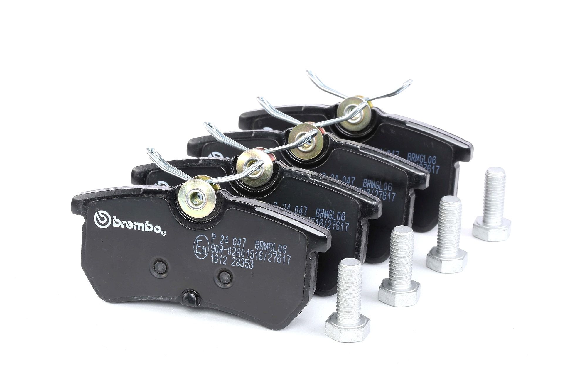 BREMBO Plaquettes De Frein P 24 047 Jeu De Plaquettes De Frein,Jeu de plaquettes de frein, frein à d