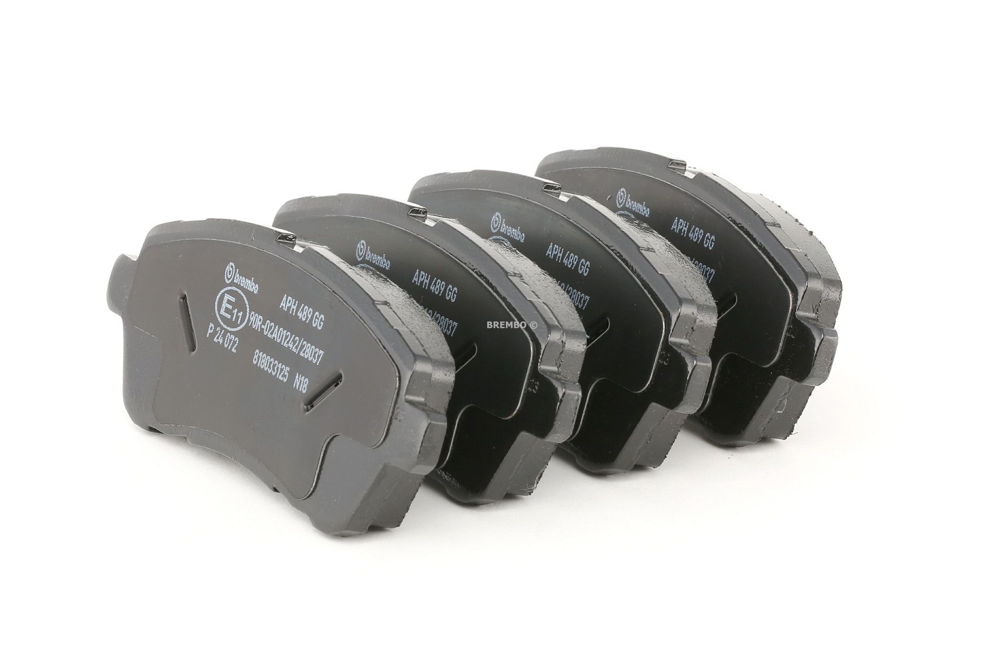 BREMBO Plaquettes De Frein P 24 072 Jeu De Plaquettes De Frein,Jeu de plaquettes de frein, frein à d