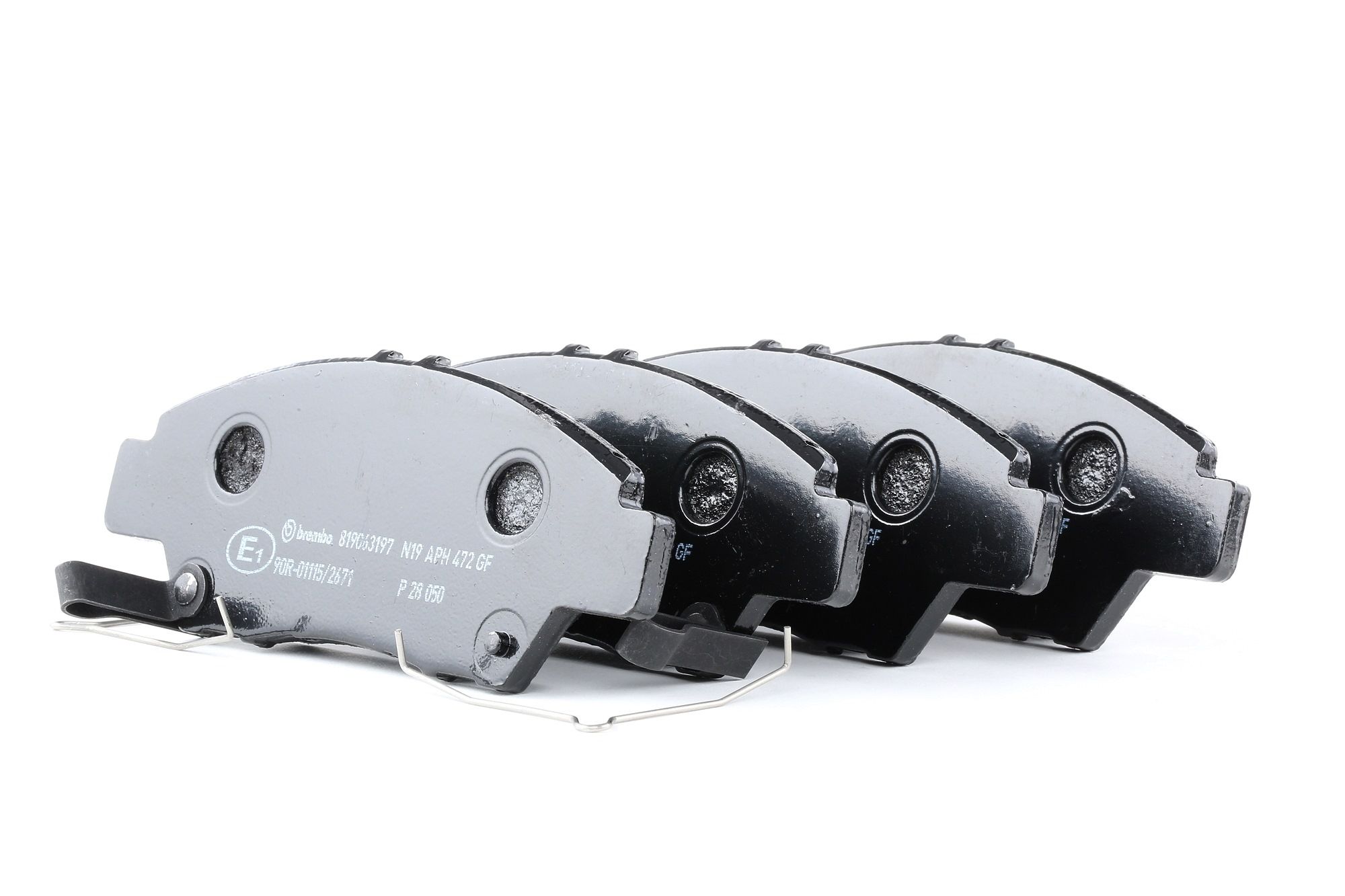BREMBO Plaquettes De Frein P 28 050 Jeu De Plaquettes De Frein,Jeu de plaquettes de frein, frein à d