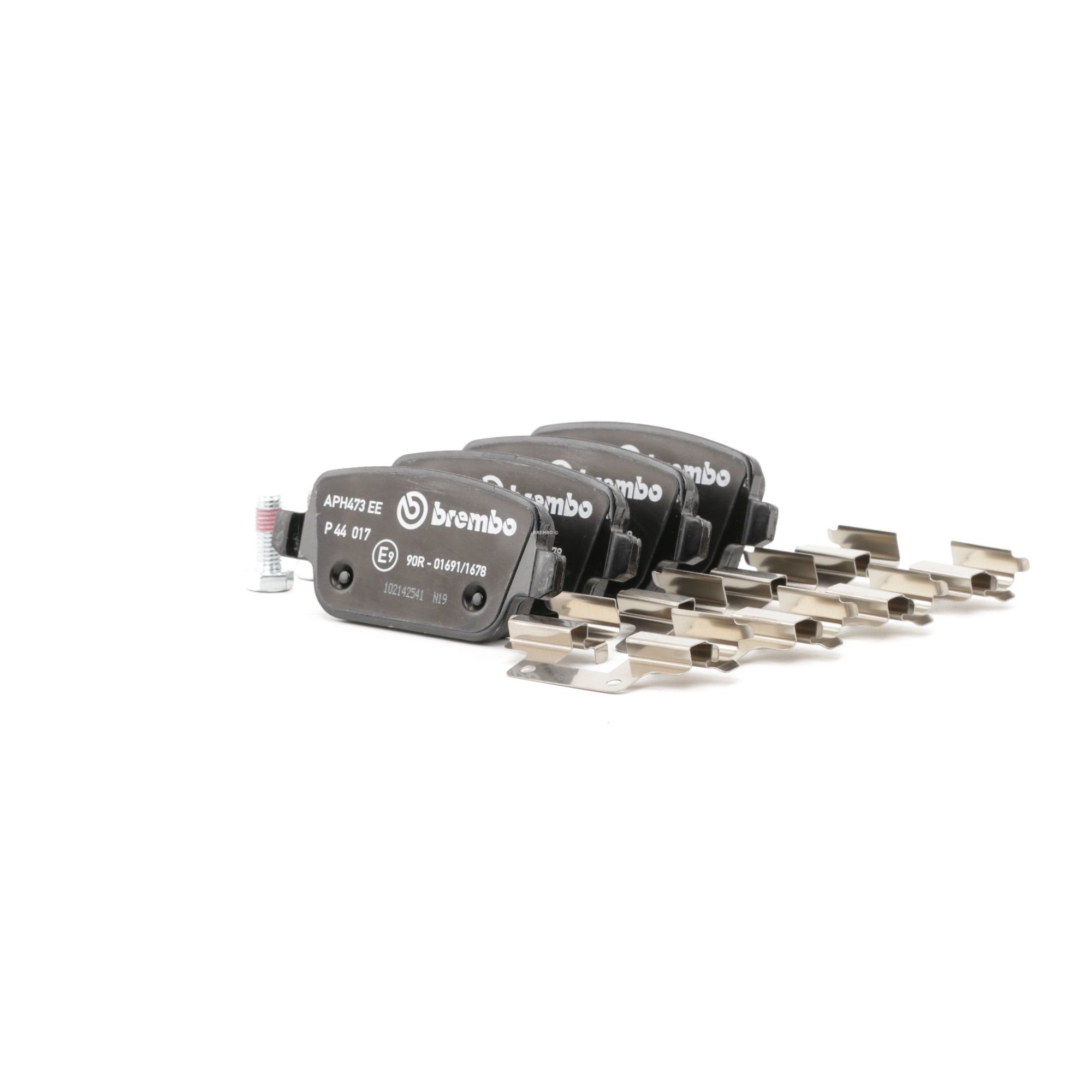 BREMBO Plaquettes De Frein P 44 017 Jeu De Plaquettes De Frein,Jeu de plaquettes de frein, frein à d
