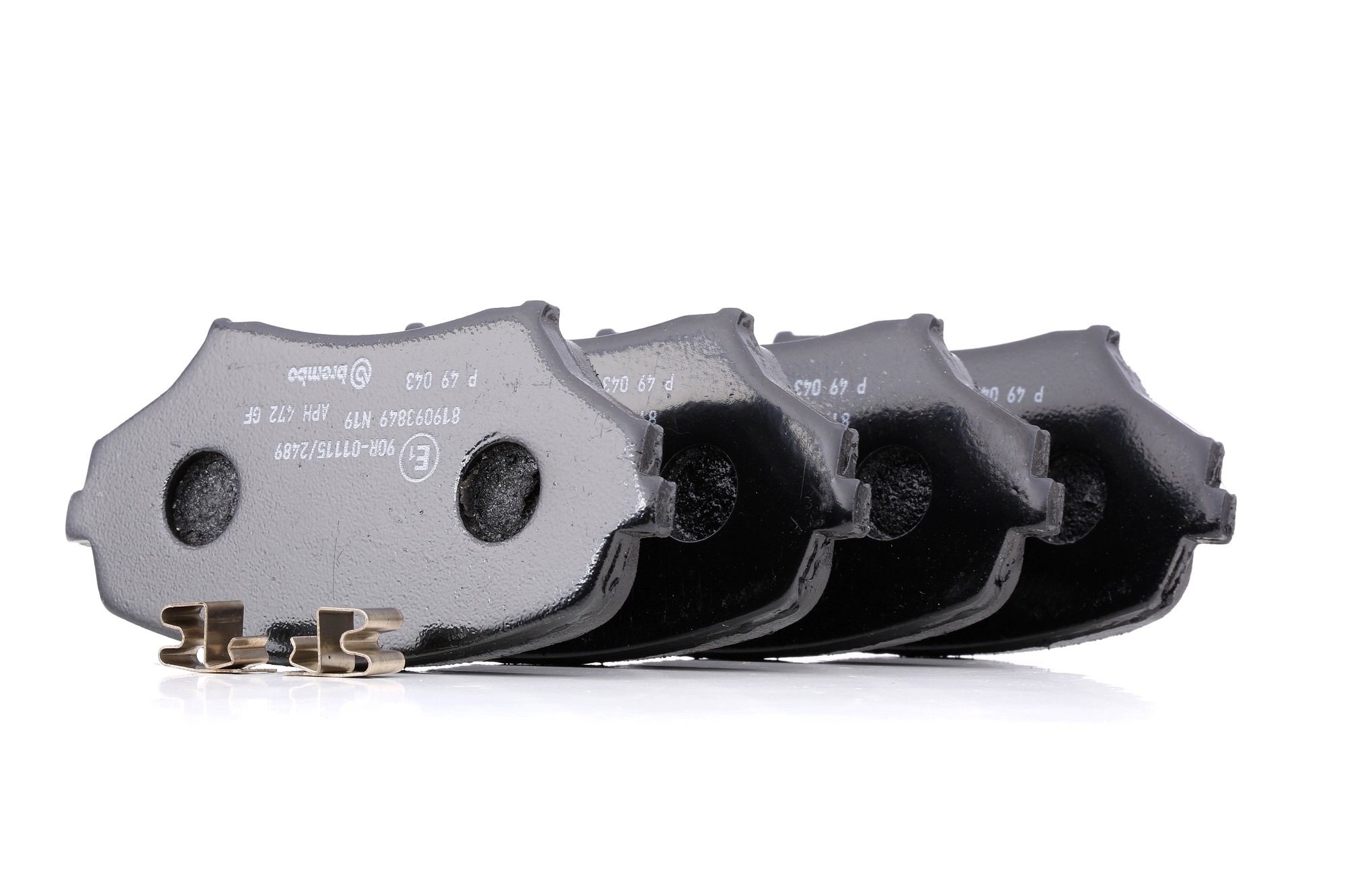 BREMBO Plaquettes De Frein P 49 043 Jeu De Plaquettes De Frein,Jeu de plaquettes de frein, frein à d