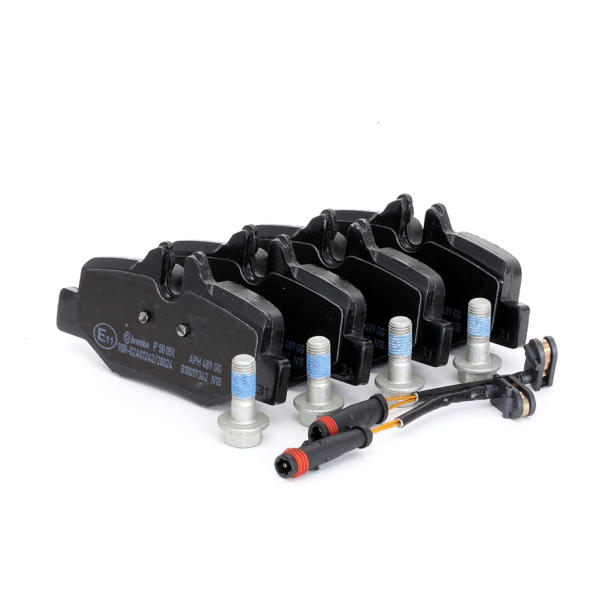 BREMBO Plaquettes De Frein P 50 051 Jeu De Plaquettes De Frein,Jeu de plaquettes de frein, frein à d