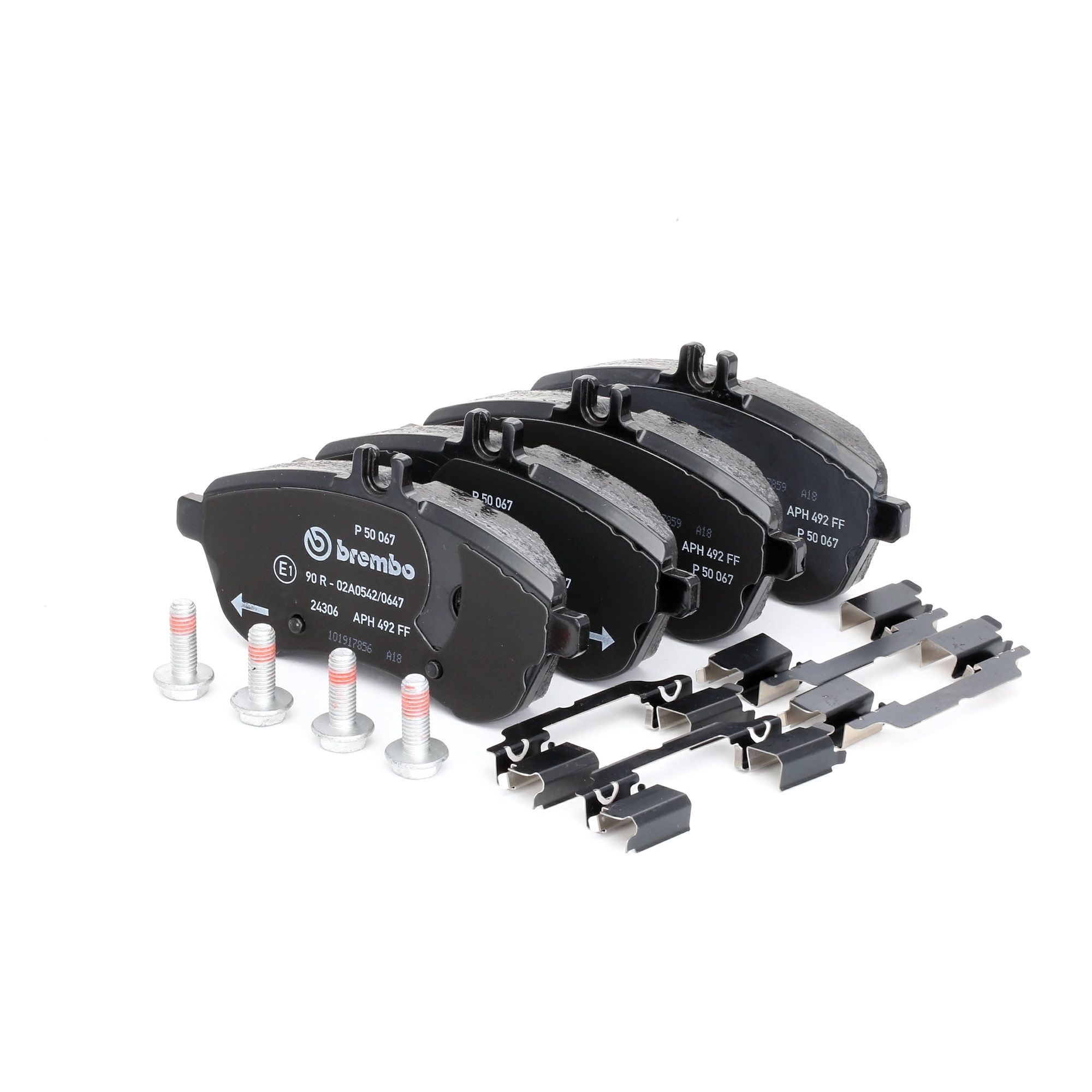 BREMBO Plaquettes De Frein P 50 067 Jeu De Plaquettes De Frein,Jeu de plaquettes de frein, frein à d