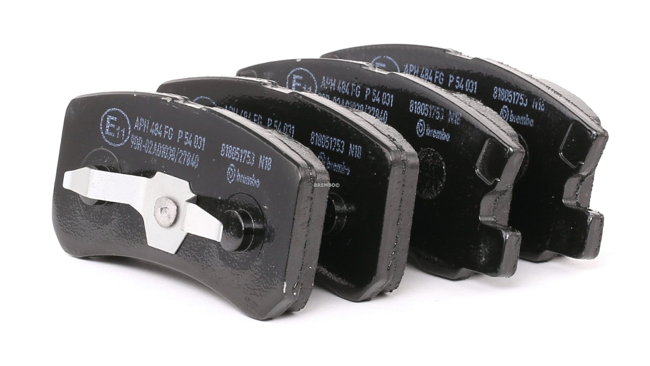 BREMBO Plaquettes De Frein P 54 031 Jeu De Plaquettes De Frein,Jeu de plaquettes de frein, frein à d