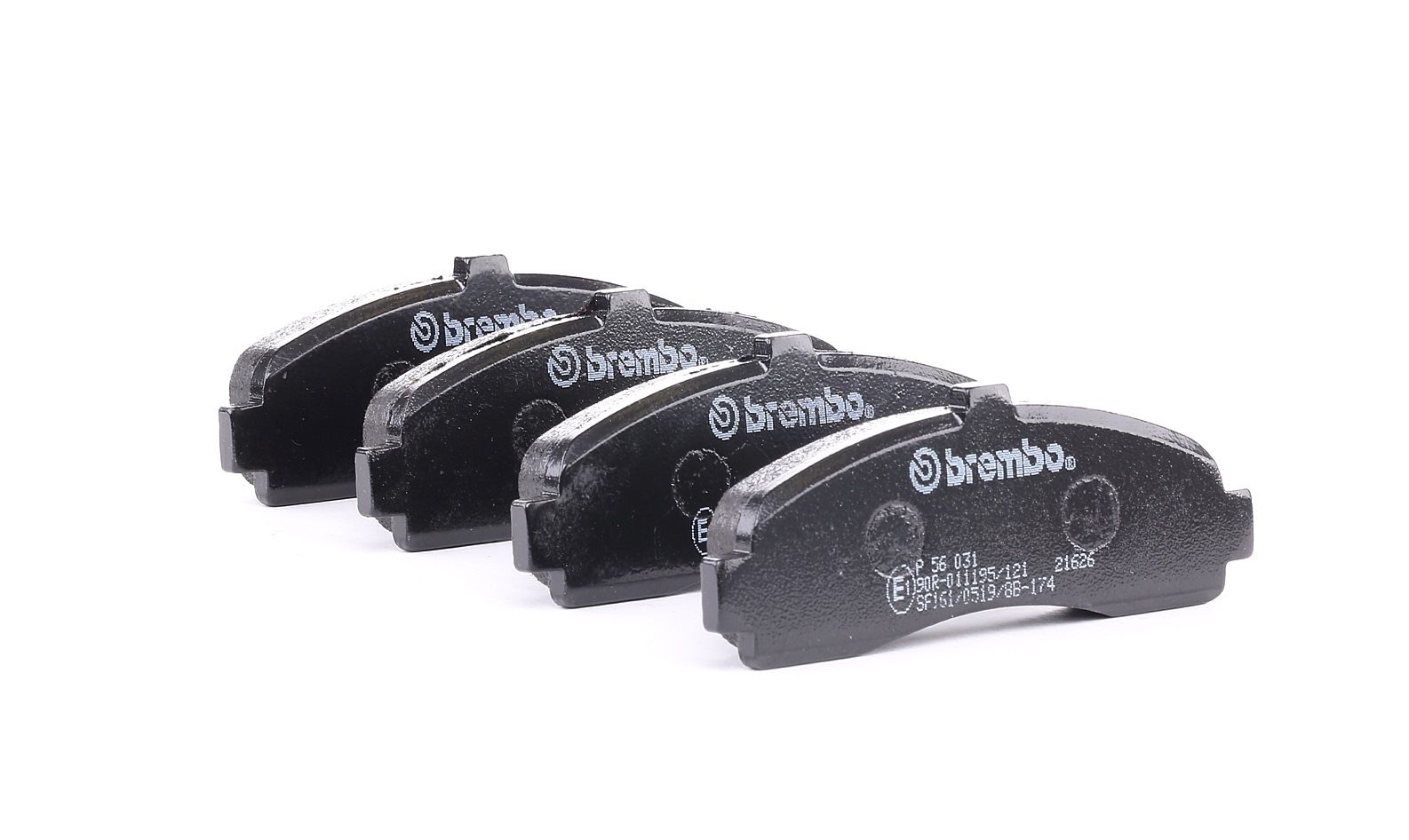 BREMBO Plaquettes De Frein P 56 031 Jeu De Plaquettes De Frein,Jeu de plaquettes de frein, frein à d