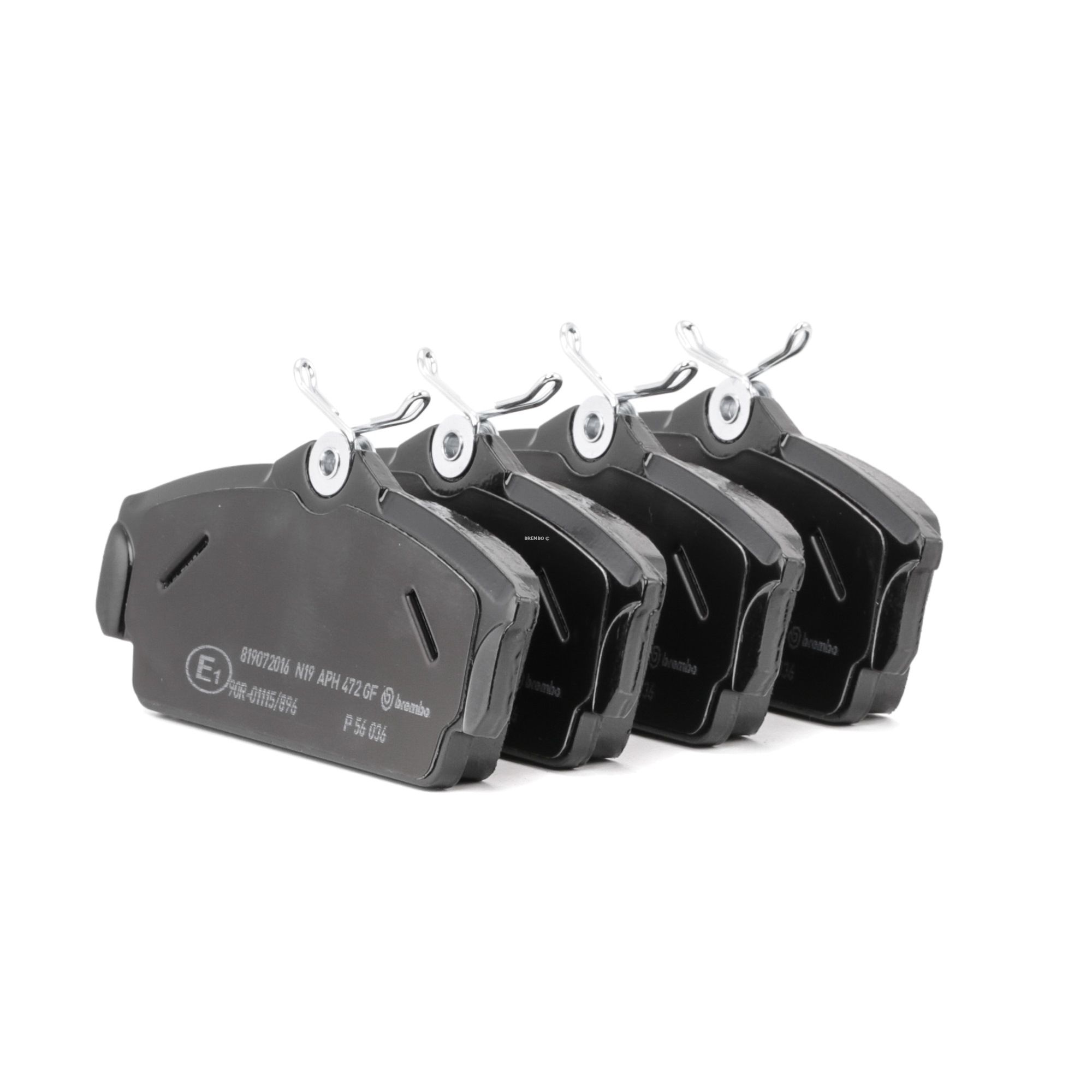 BREMBO Plaquettes De Frein P 56 036 Jeu De Plaquettes De Frein,Jeu de plaquettes de frein, frein à d