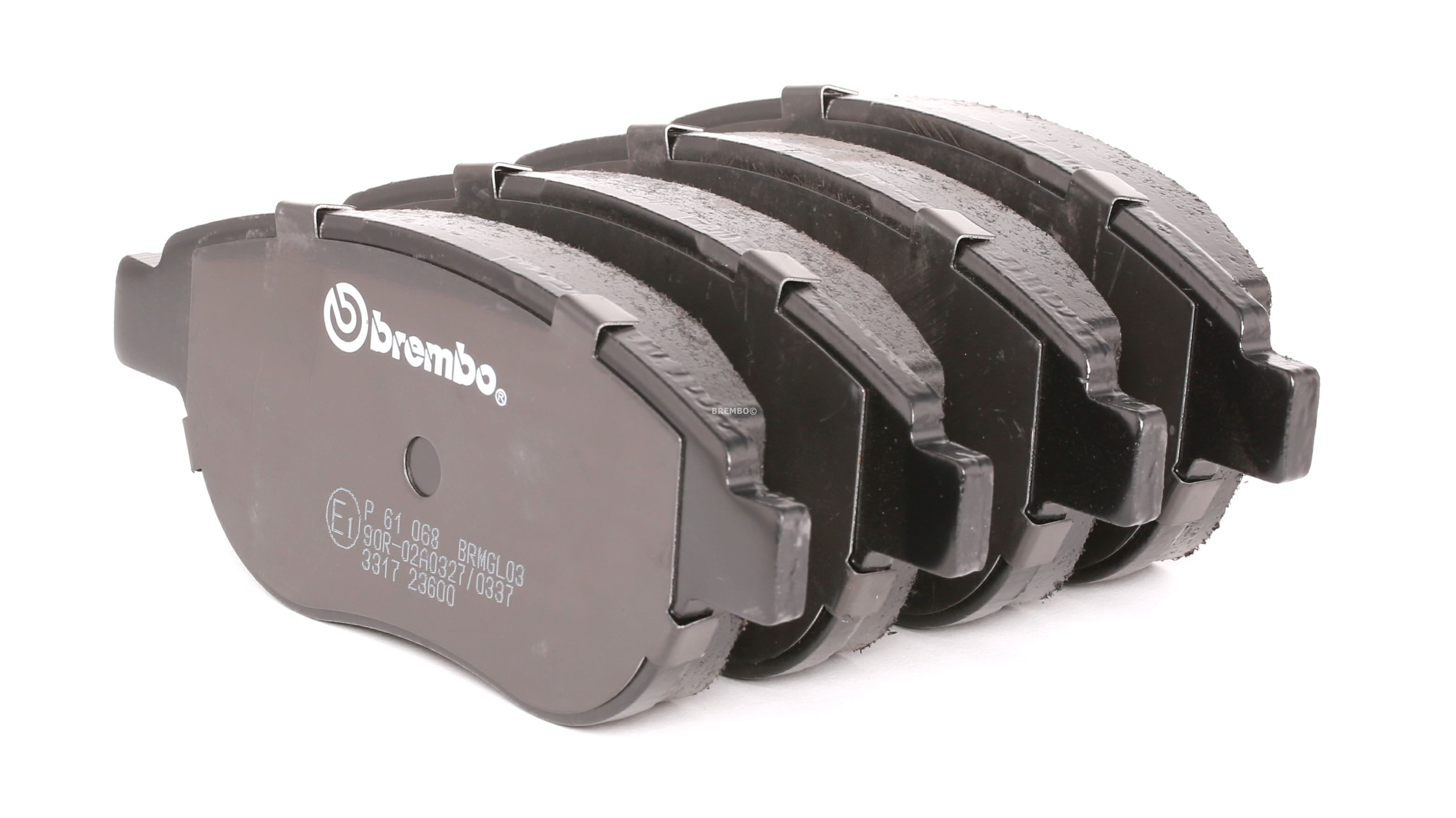 BREMBO Plaquettes De Frein P 61 068 Jeu De Plaquettes De Frein,Jeu de plaquettes de frein, frein à d