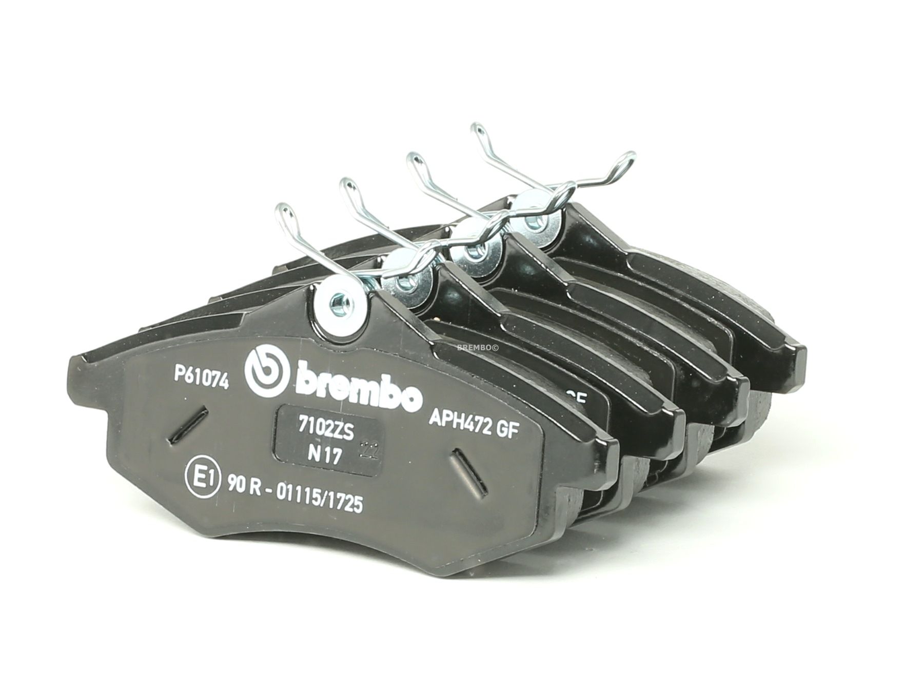 BREMBO Plaquettes De Frein P 61 074 Jeu De Plaquettes De Frein,Jeu de plaquettes de frein, frein à d