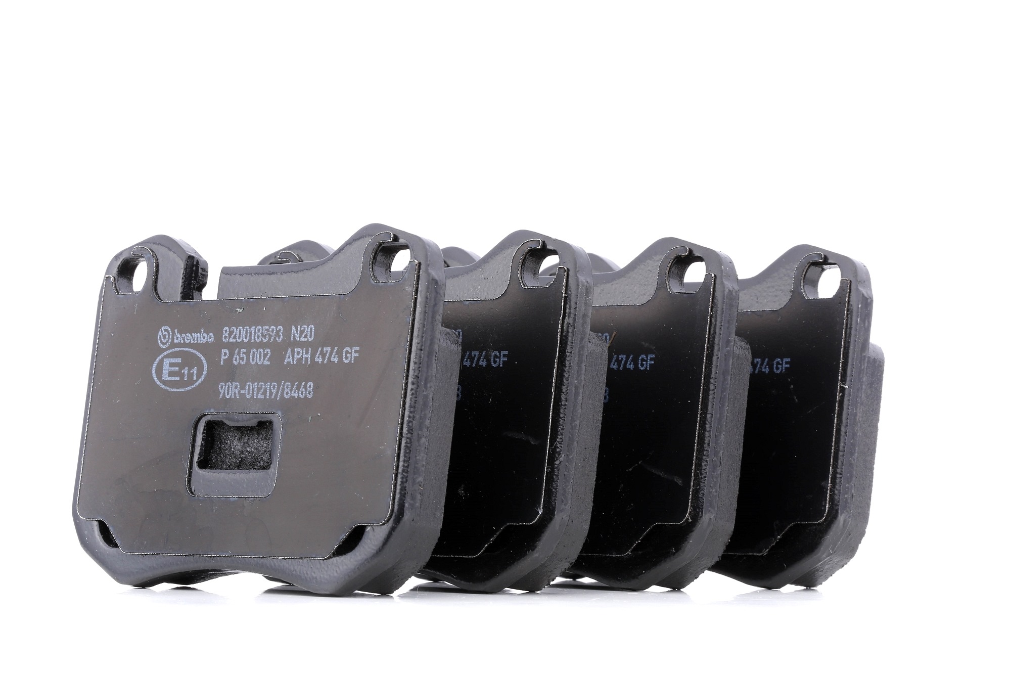 BREMBO Plaquettes De Frein P 65 002 Jeu De Plaquettes De Frein,Jeu de plaquettes de frein, frein à d