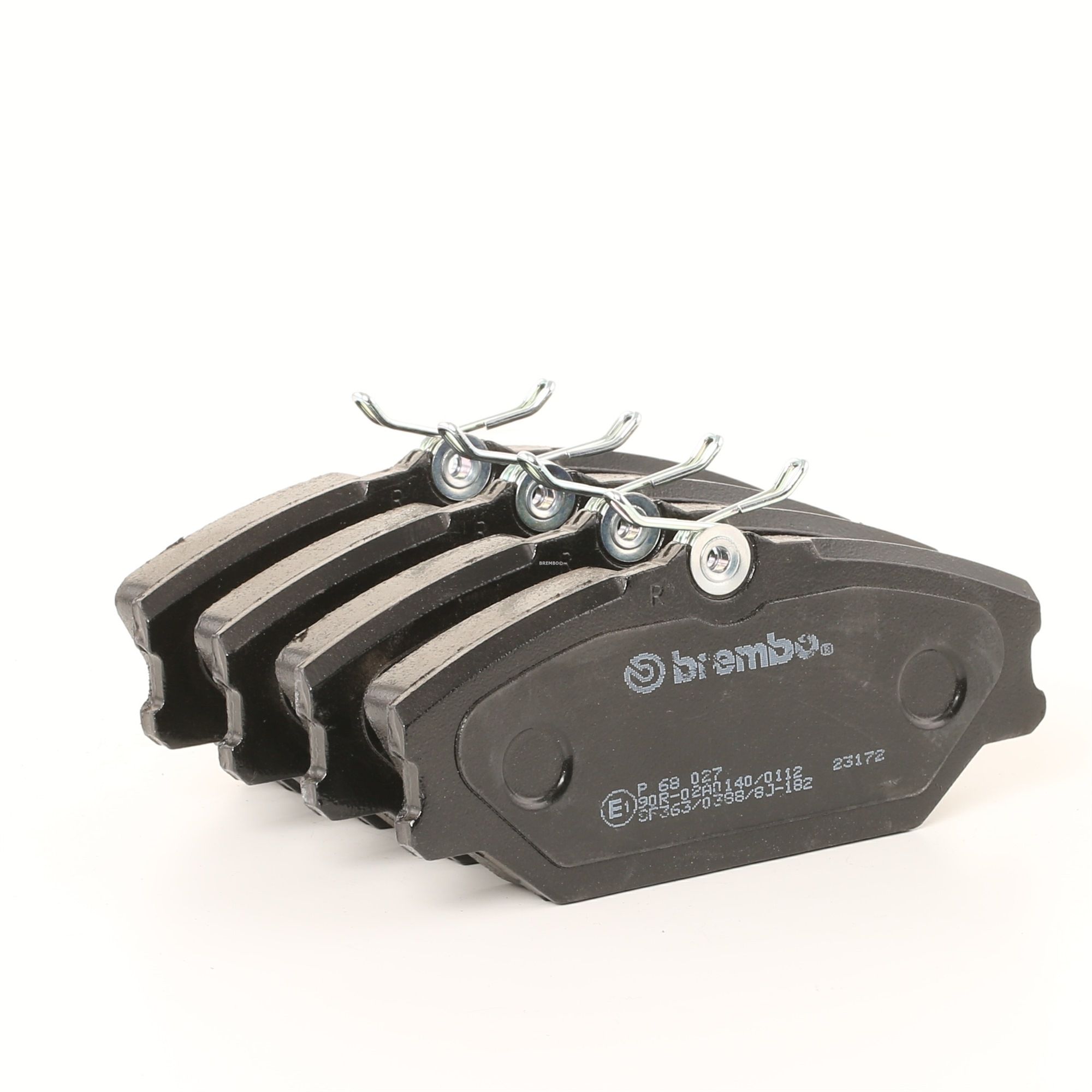 BREMBO Plaquettes De Frein P 68 027 Jeu De Plaquettes De Frein,Jeu de plaquettes de frein, frein à d