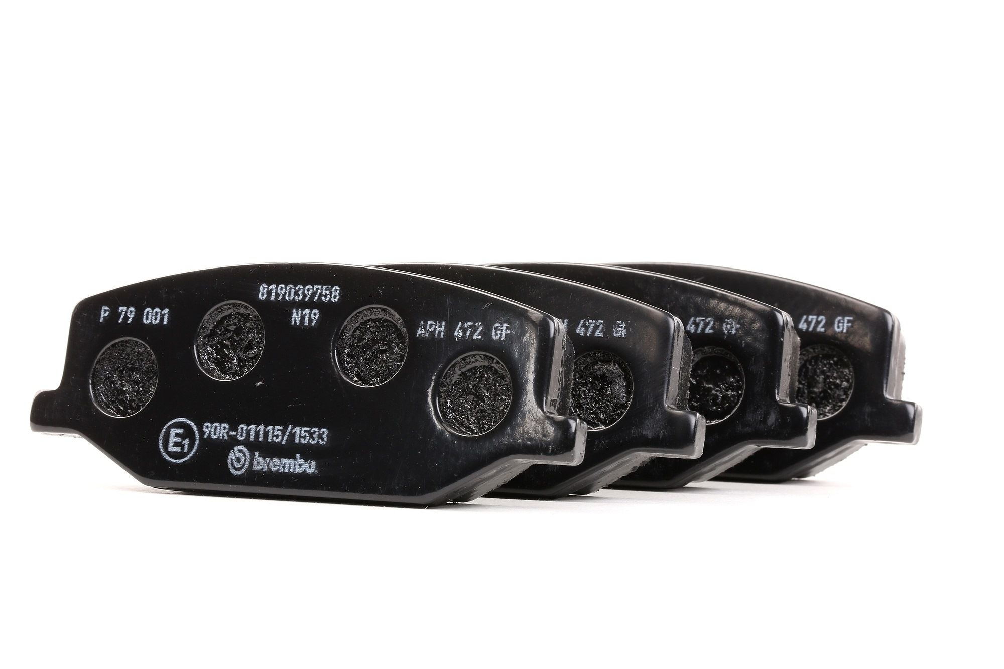 BREMBO Plaquettes De Frein P 79 001 Jeu De Plaquettes De Frein,Jeu de plaquettes de frein, frein à d