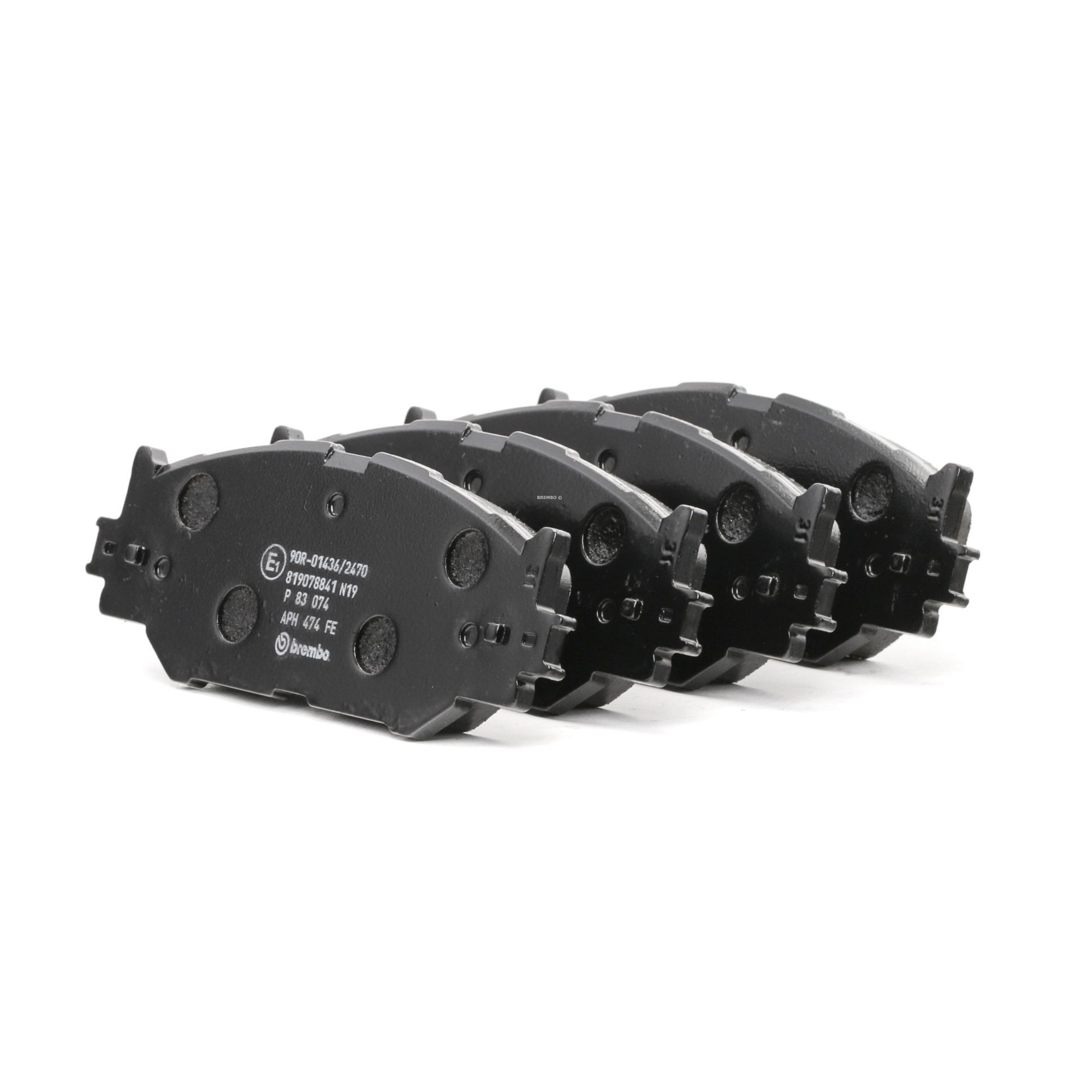 BREMBO Plaquettes De Frein P 83 074 Jeu De Plaquettes De Frein,Jeu de plaquettes de frein, frein à d