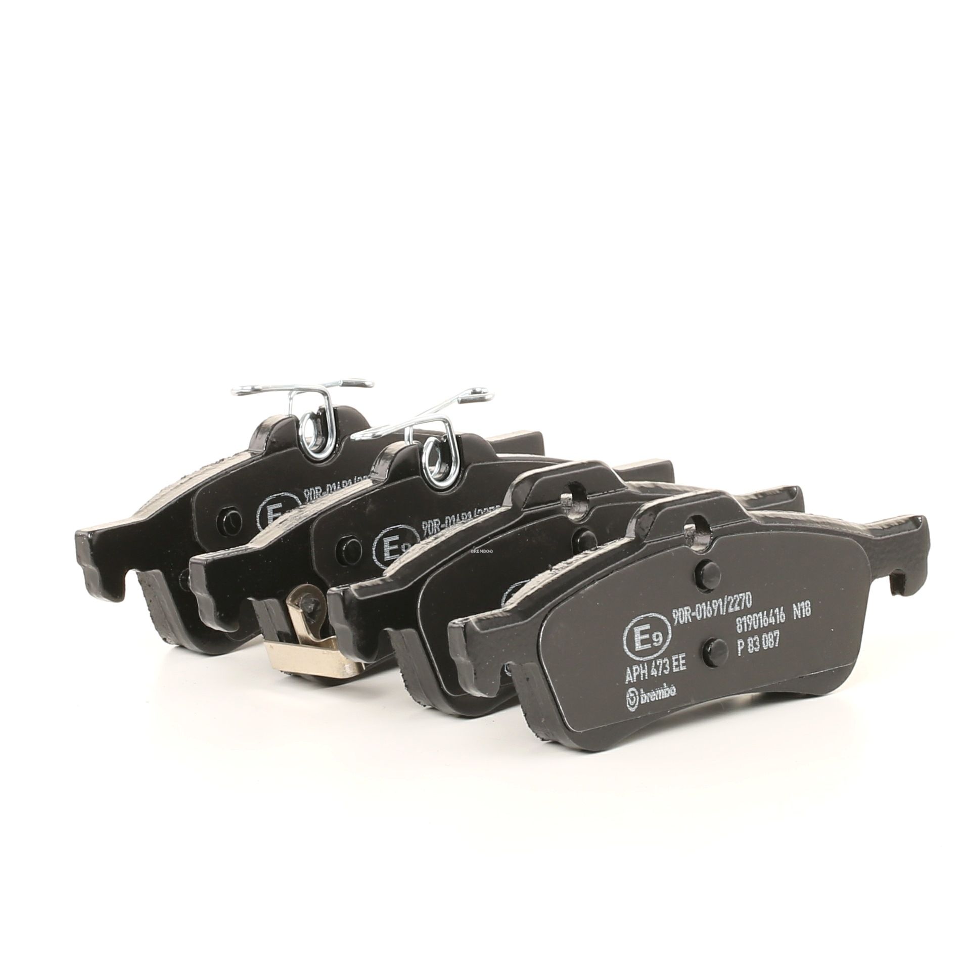 BREMBO Plaquettes De Frein P 83 087 Jeu De Plaquettes De Frein,Jeu de plaquettes de frein, frein à d