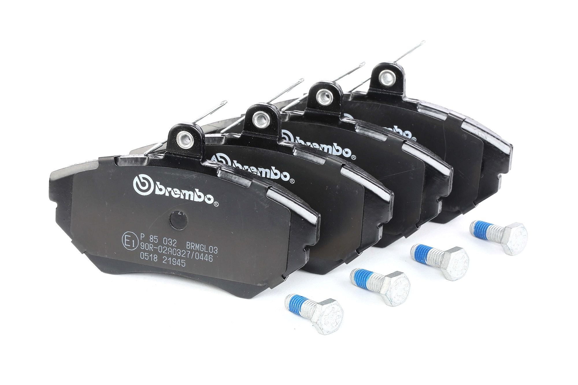 BREMBO Plaquettes De Frein P 85 032 Jeu De Plaquettes De Frein,Jeu de plaquettes de frein, frein à d