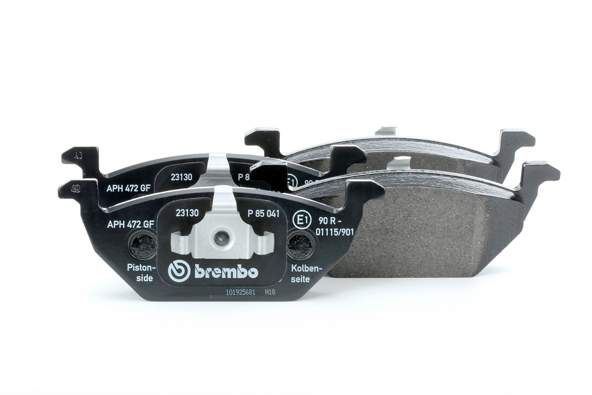 BREMBO Plaquettes De Frein P 85 041 Jeu De Plaquettes De Frein,Jeu de plaquettes de frein, frein à d