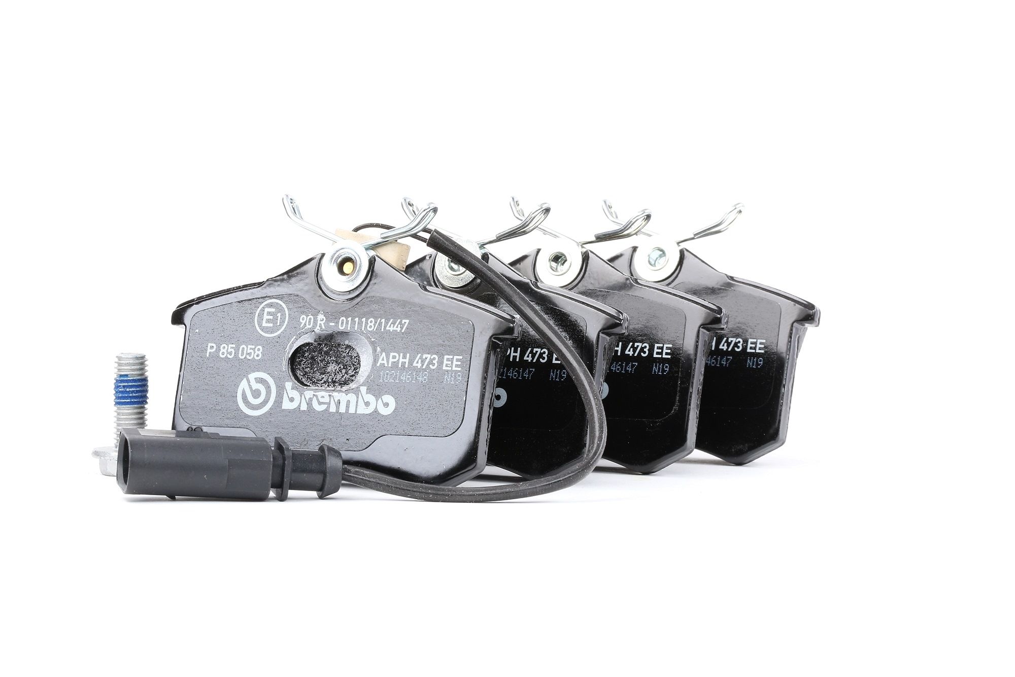 BREMBO Plaquettes De Frein P 85 058 Jeu De Plaquettes De Frein,Jeu de plaquettes de frein, frein à d